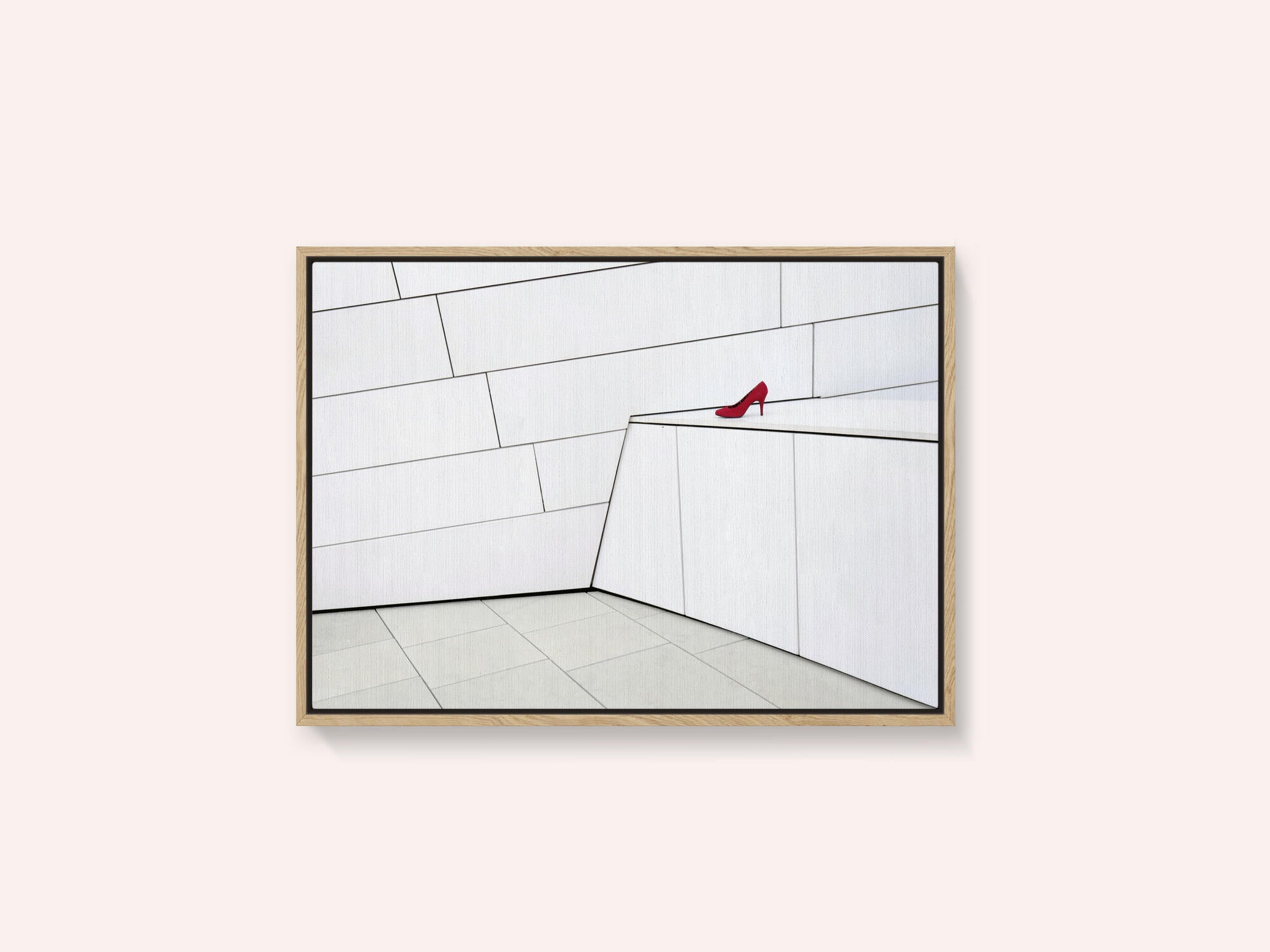 Modern Red Shoe