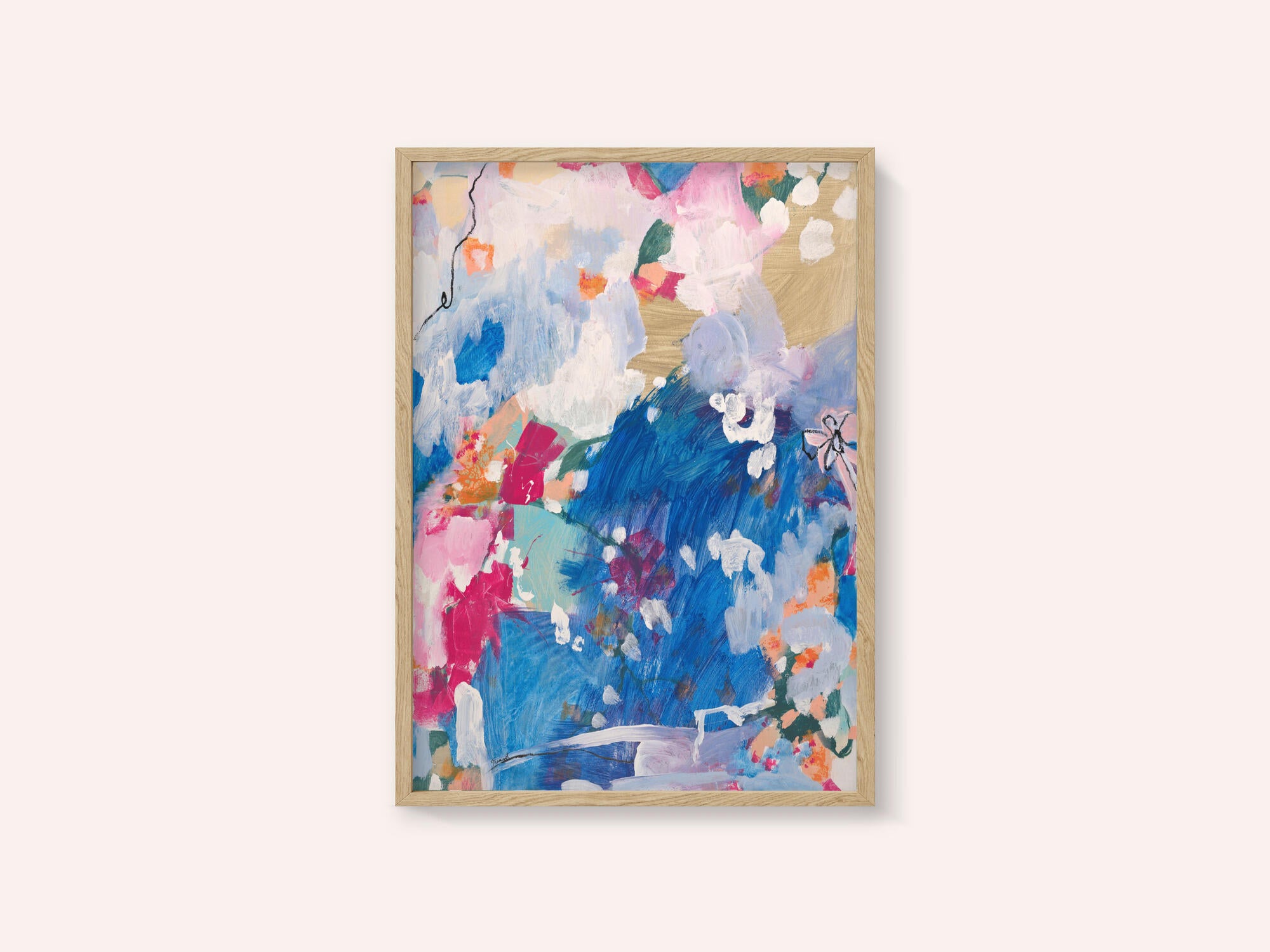 Vibrant Abstract Flow