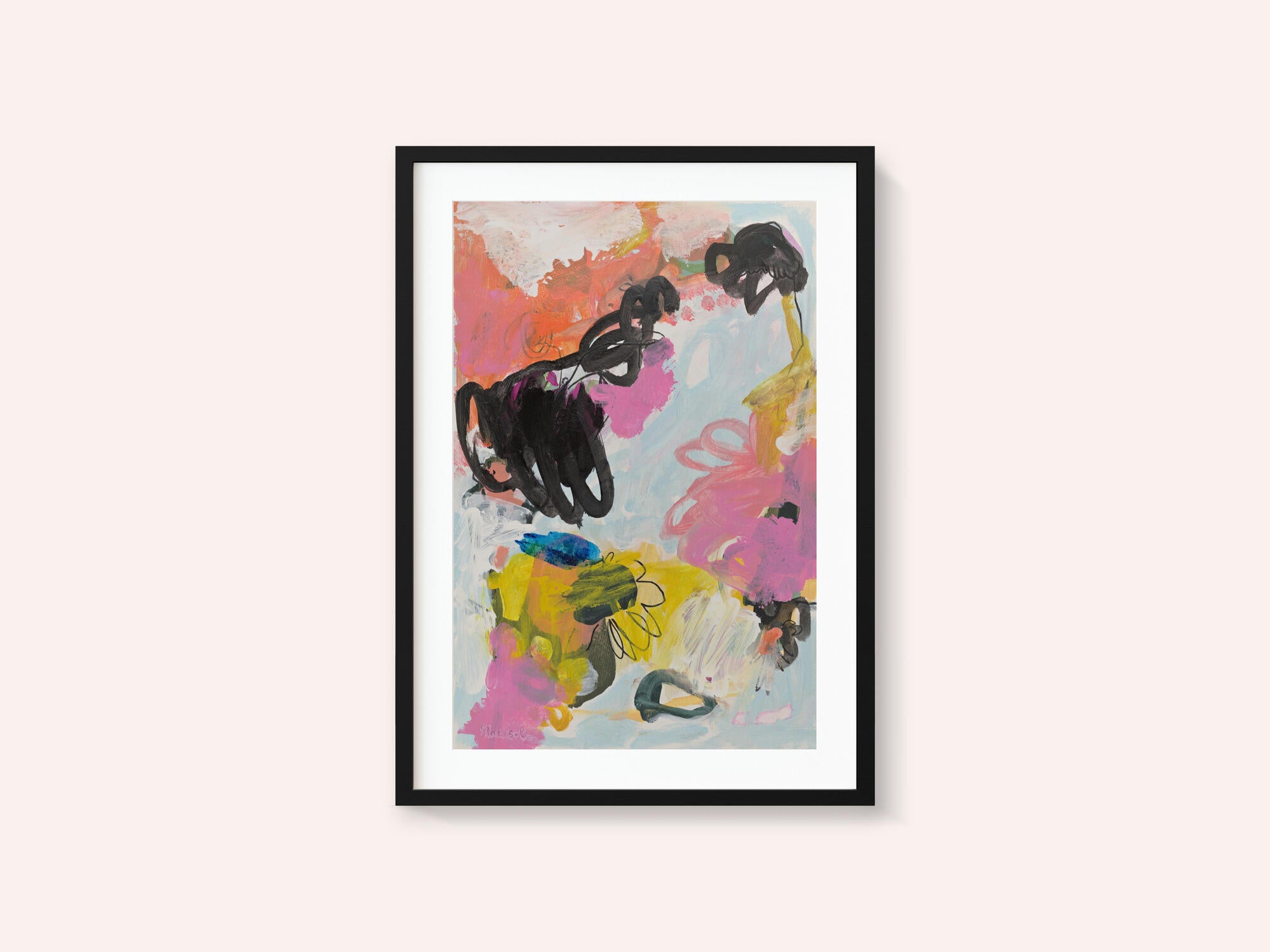 Joyful Abstract Bloom