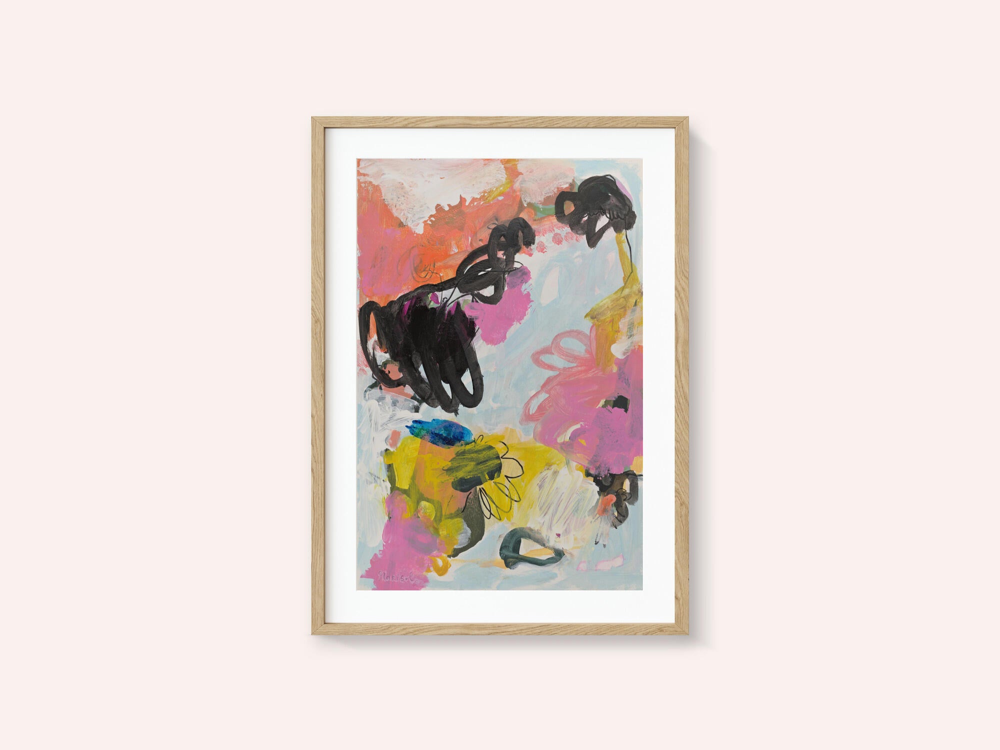 Joyful Abstract Bloom