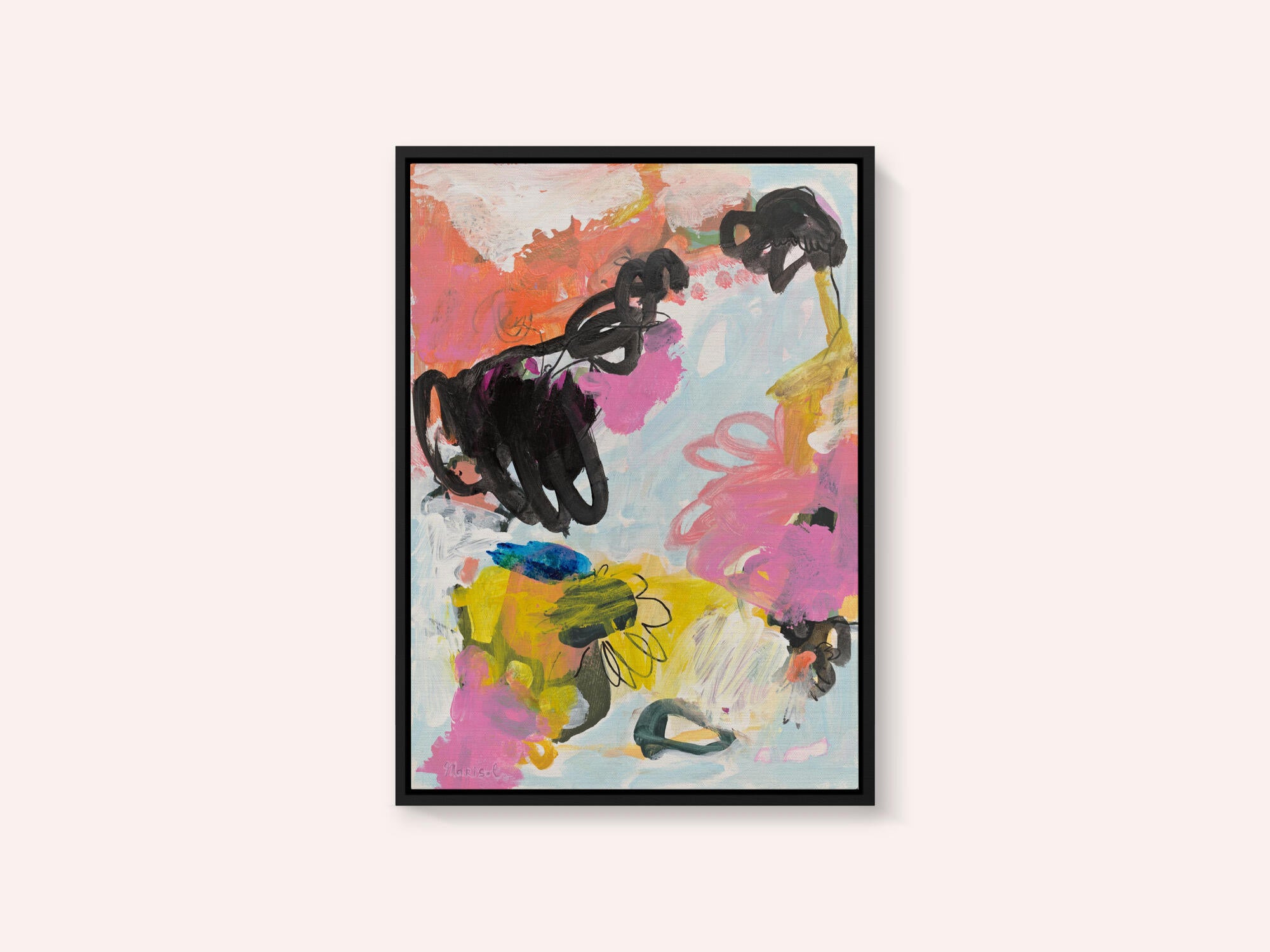 Joyful Abstract Bloom