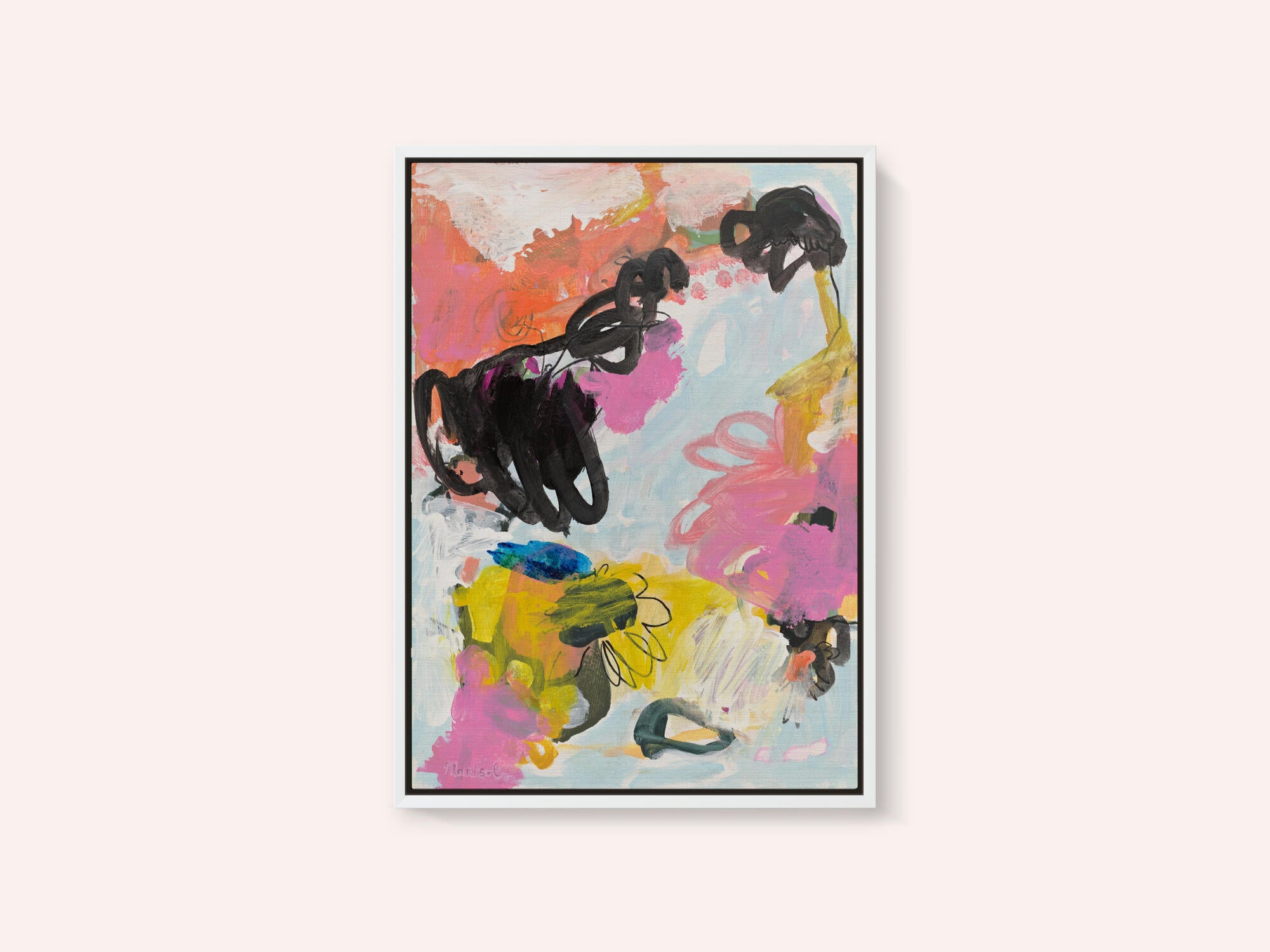 Joyful Abstract Bloom