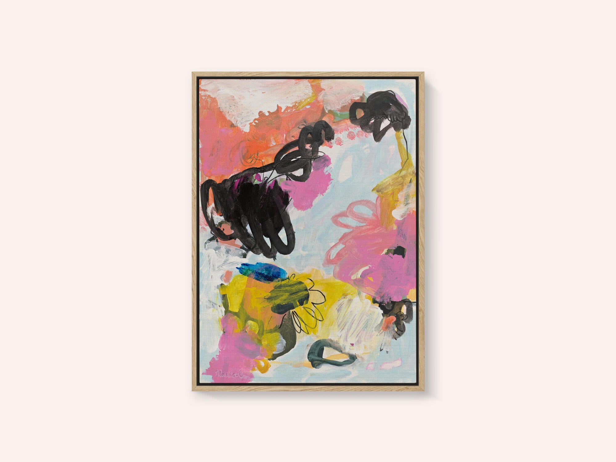 Joyful Abstract Bloom