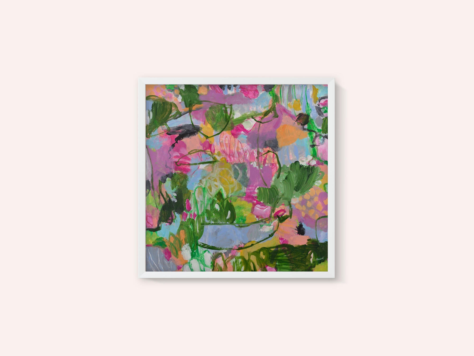 Colorful Abstract Garden