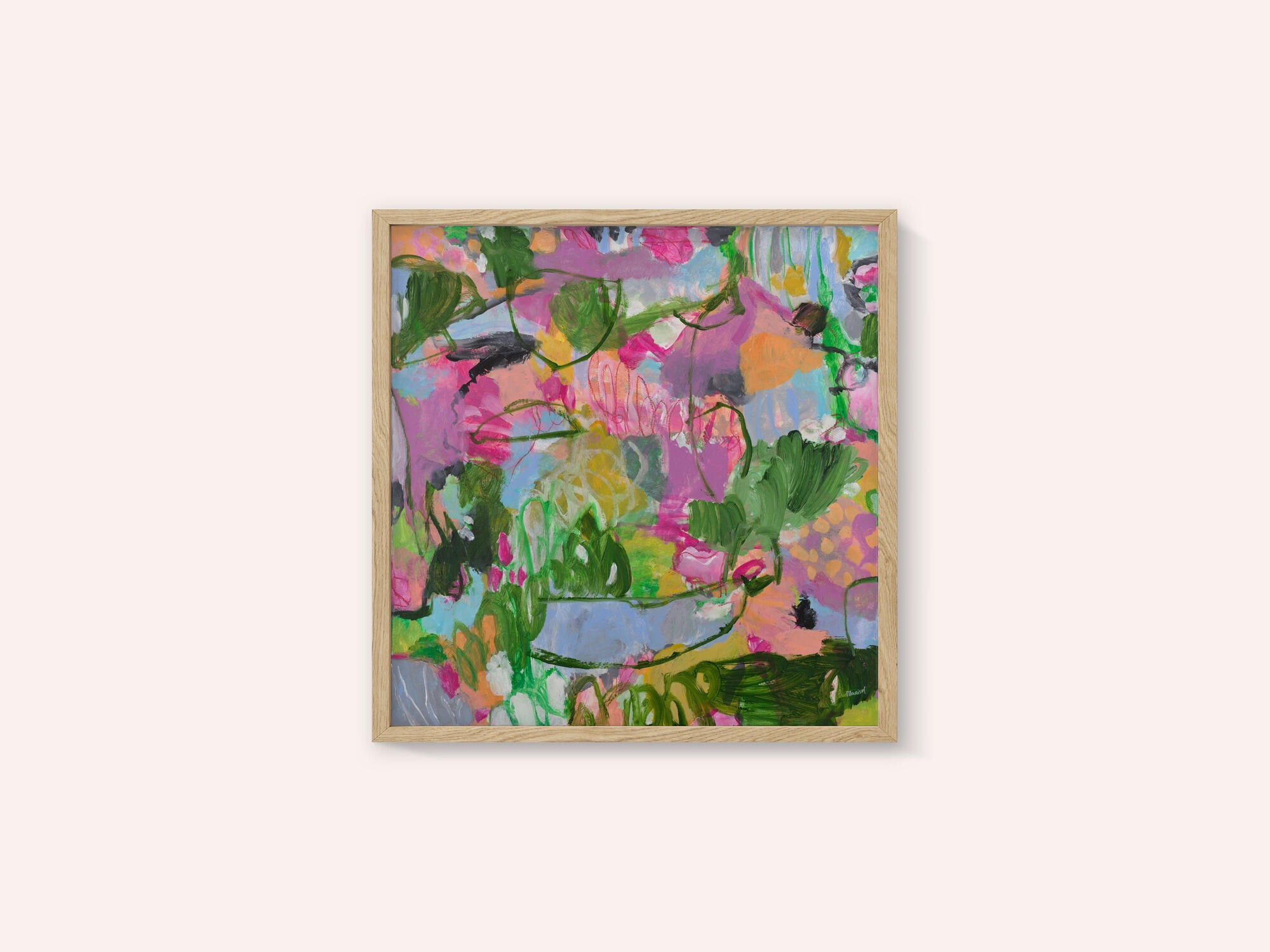 Colorful Abstract Garden