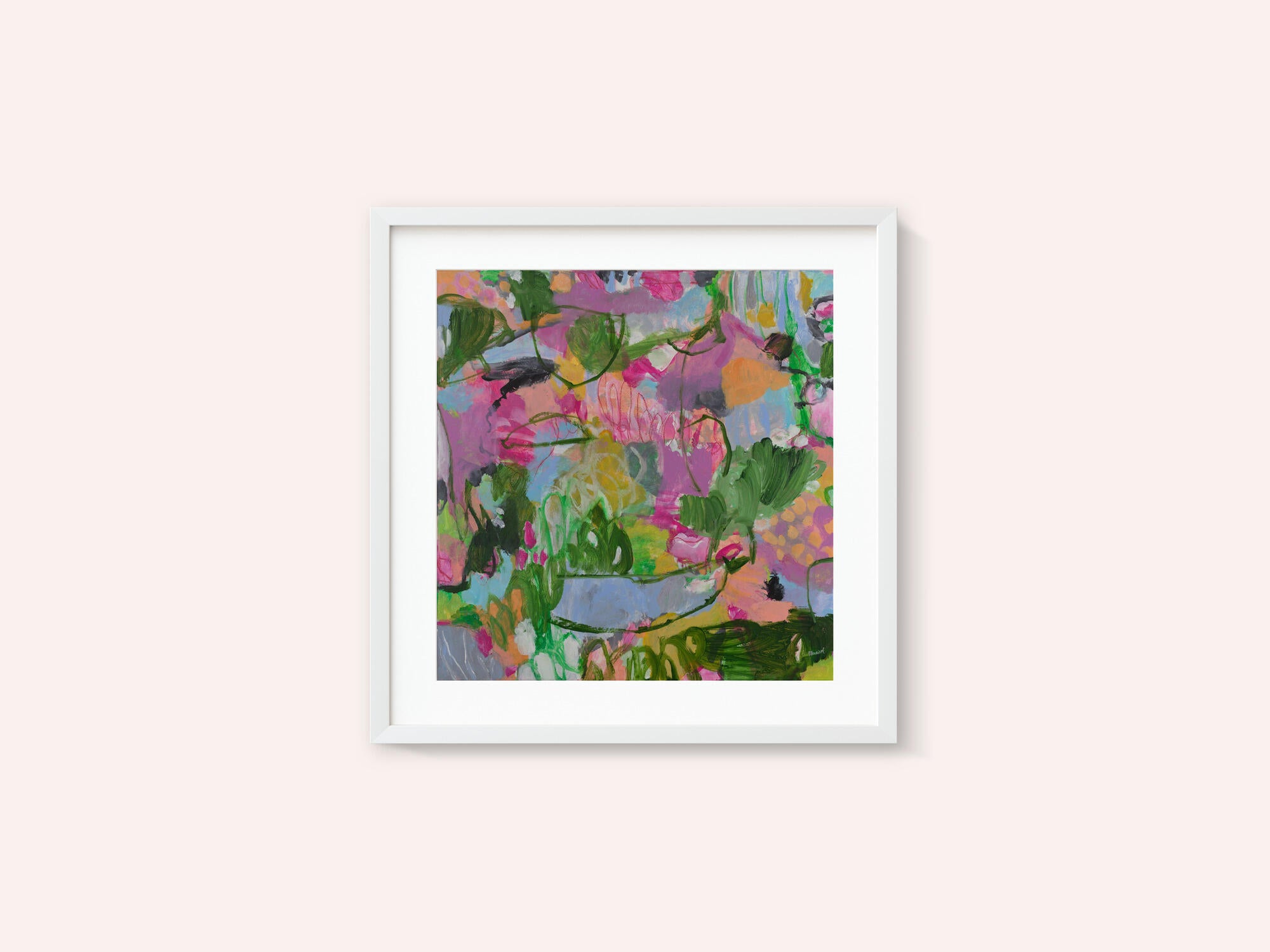 Colorful Abstract Garden