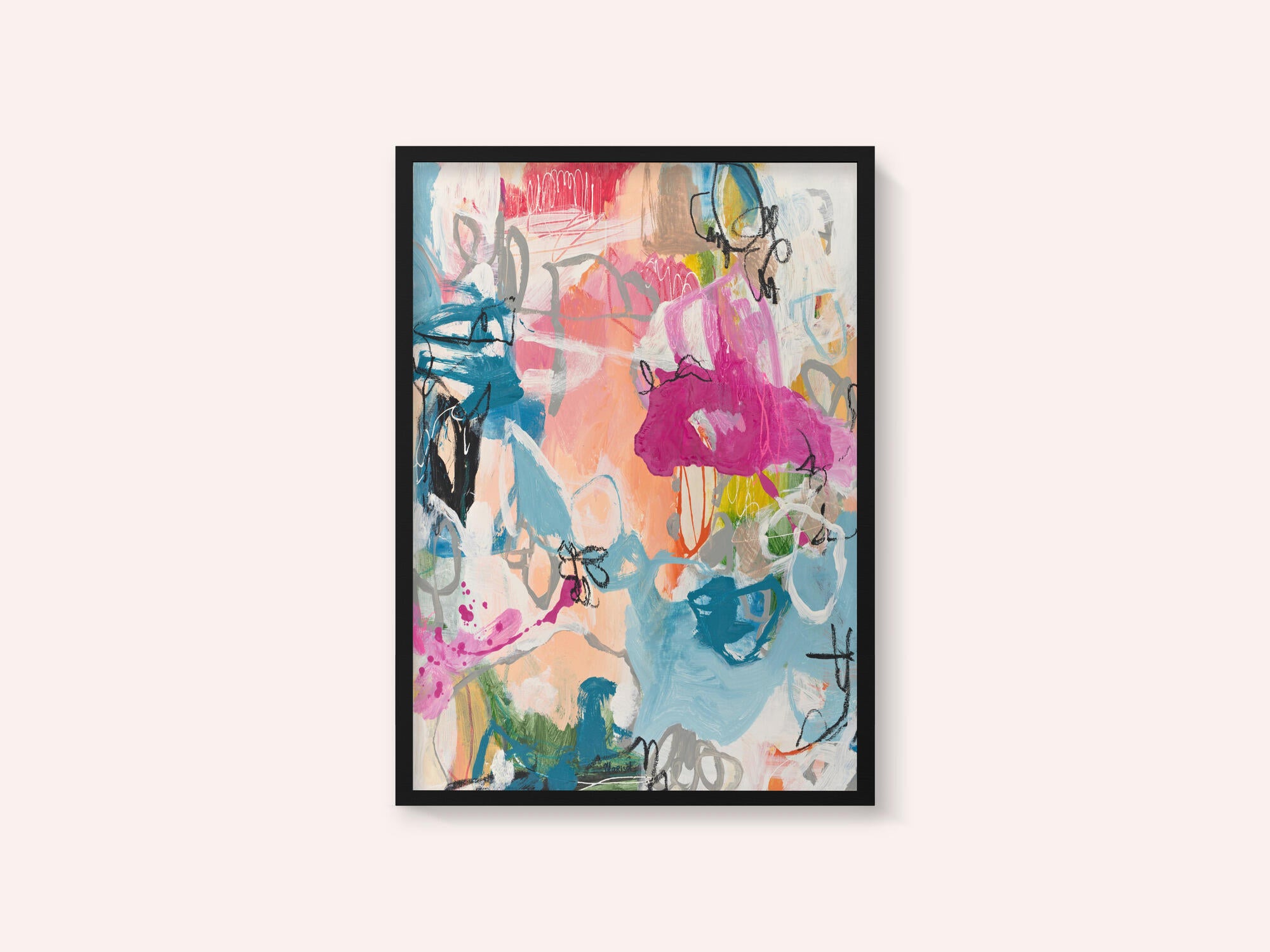 Vibrant Abstract Expression