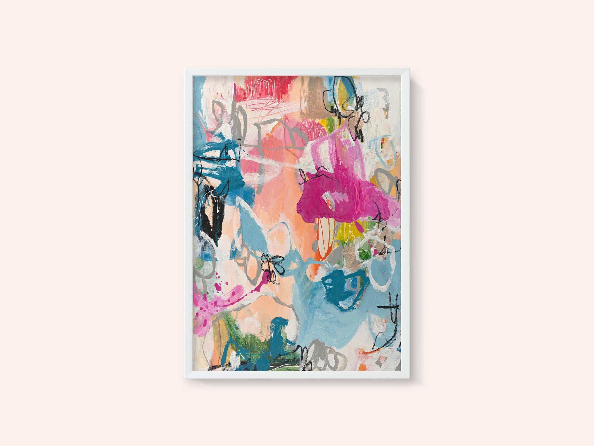 Vibrant Abstract Expression