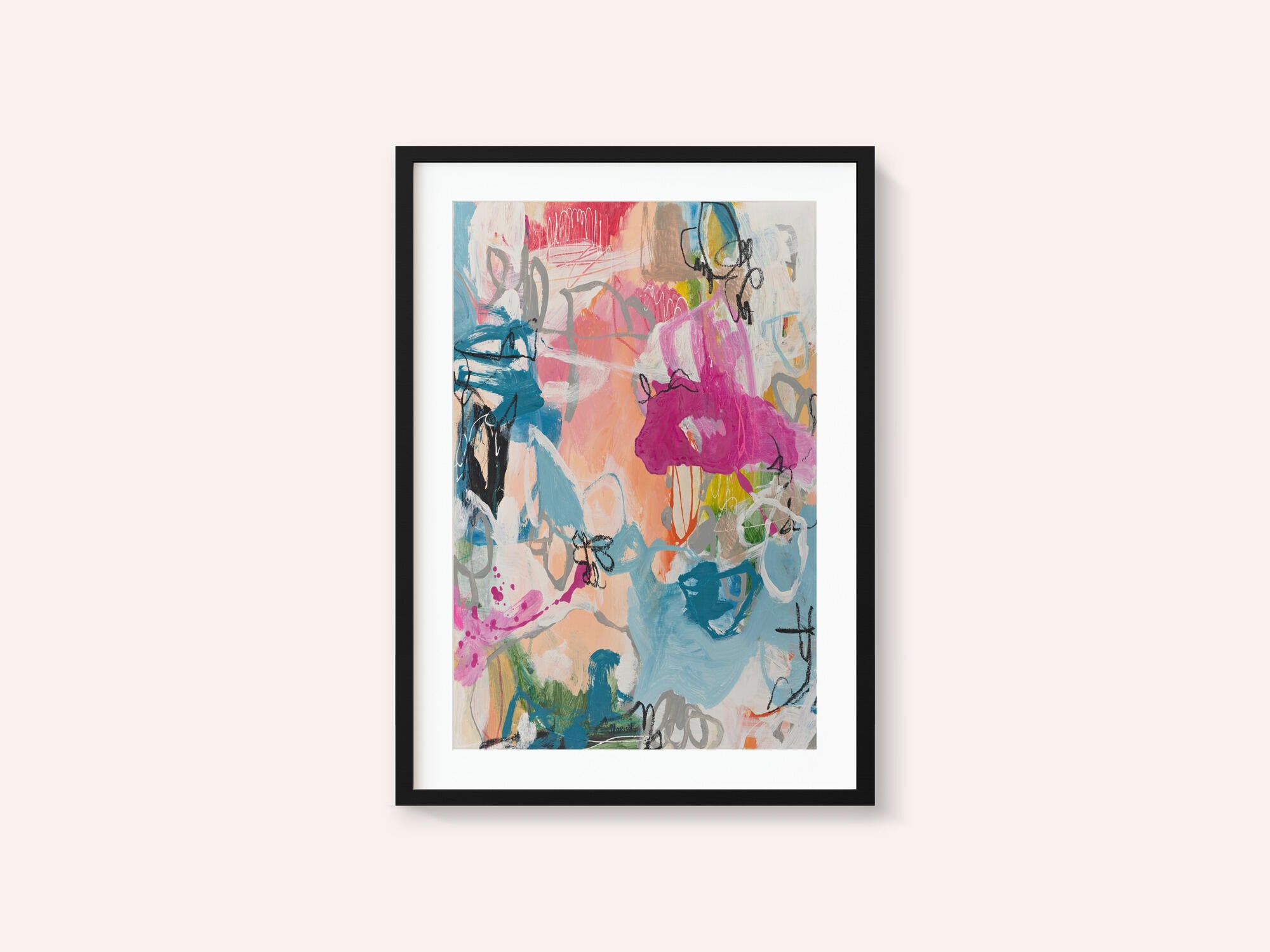 Vibrant Abstract Expression