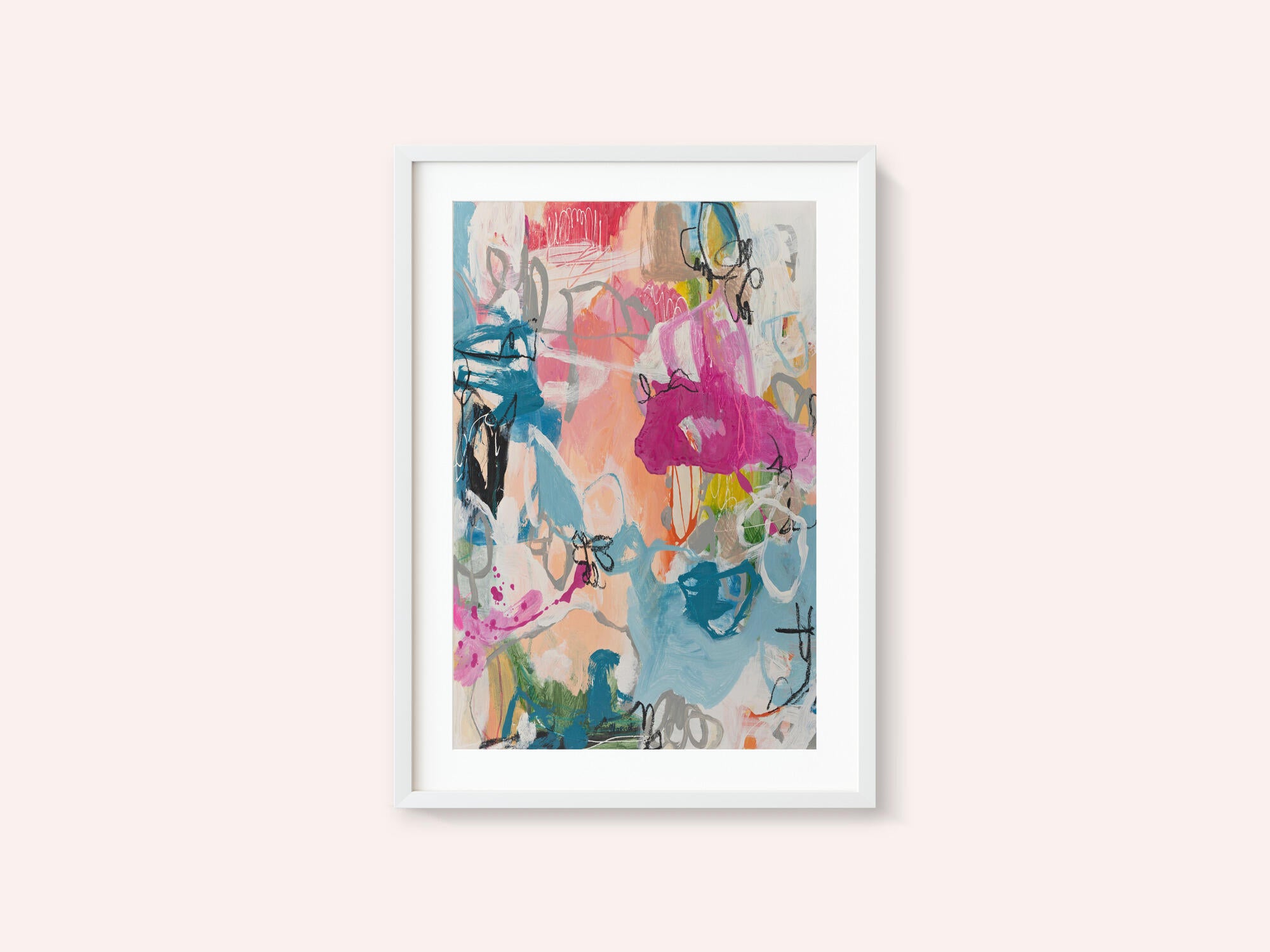 Vibrant Abstract Expression
