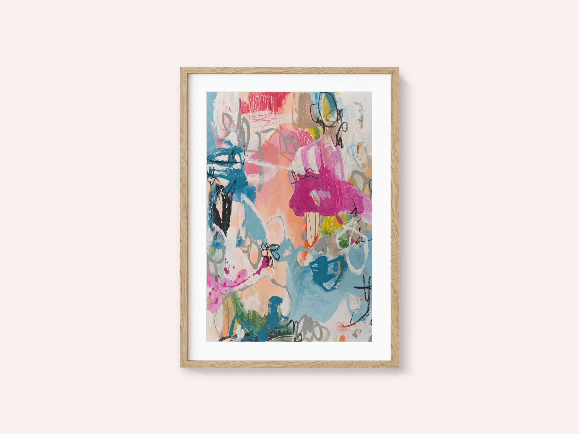 Vibrant Abstract Expression