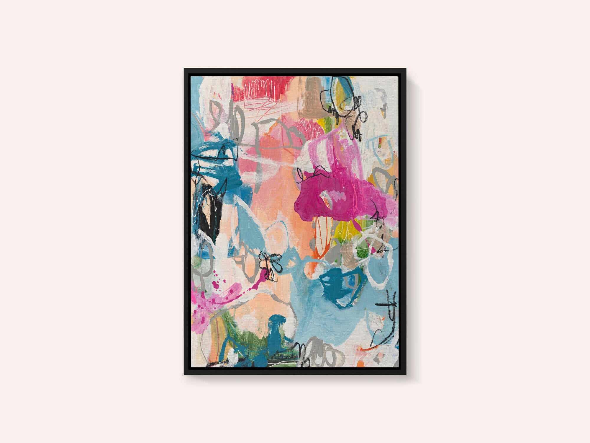 Vibrant Abstract Expression