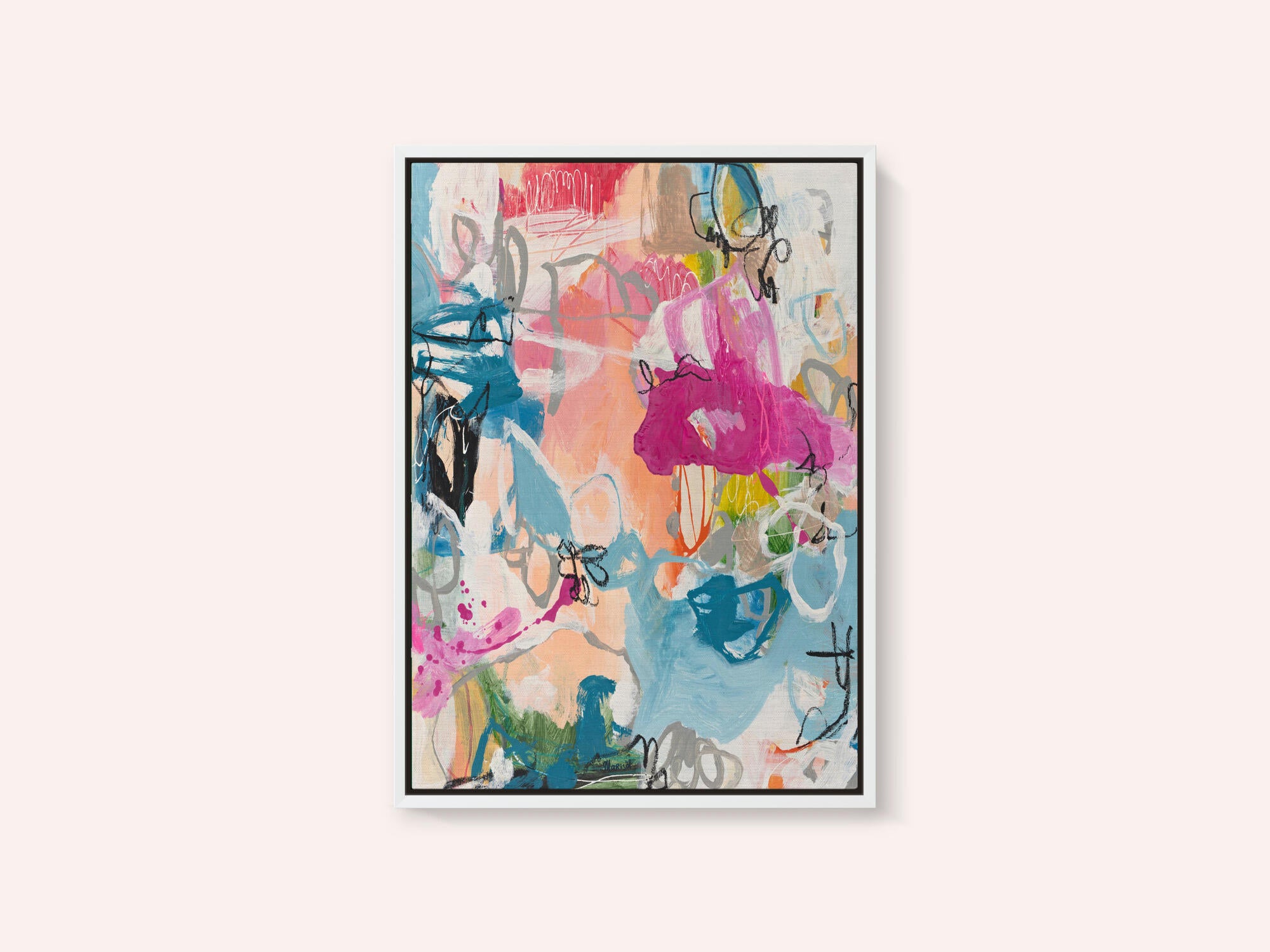 Vibrant Abstract Expression