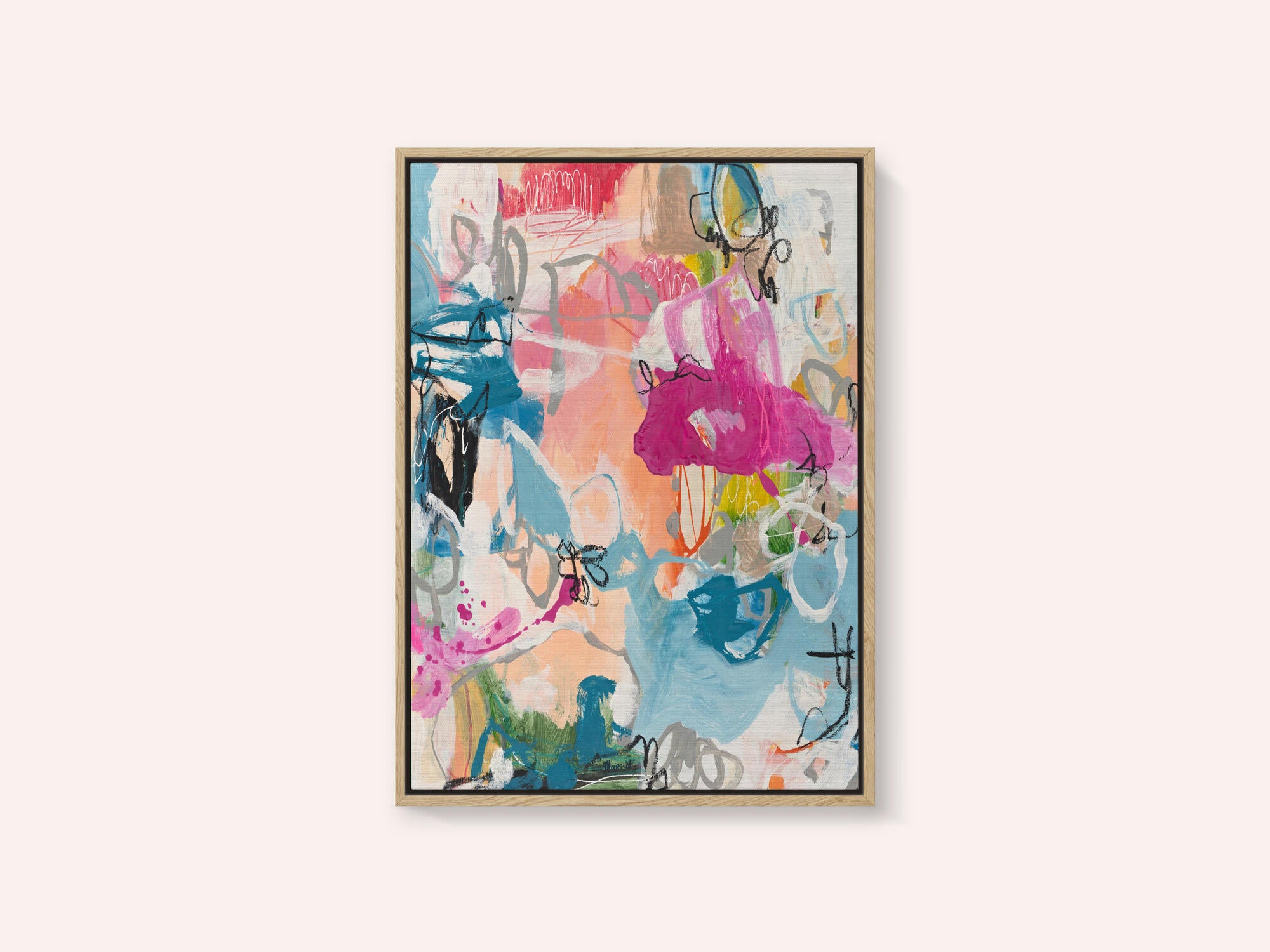 Vibrant Abstract Expression