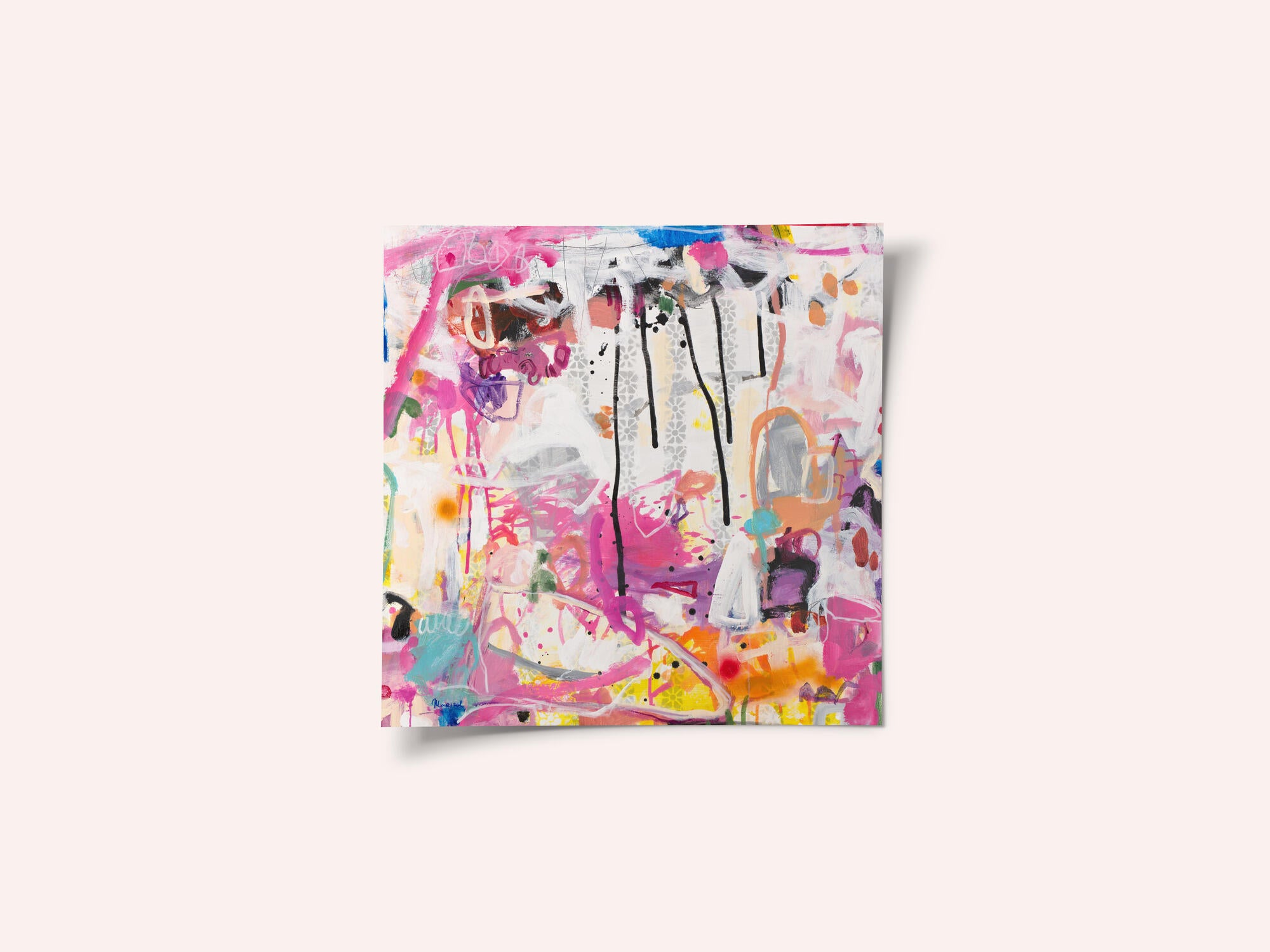 Vibrant Abstract Expression