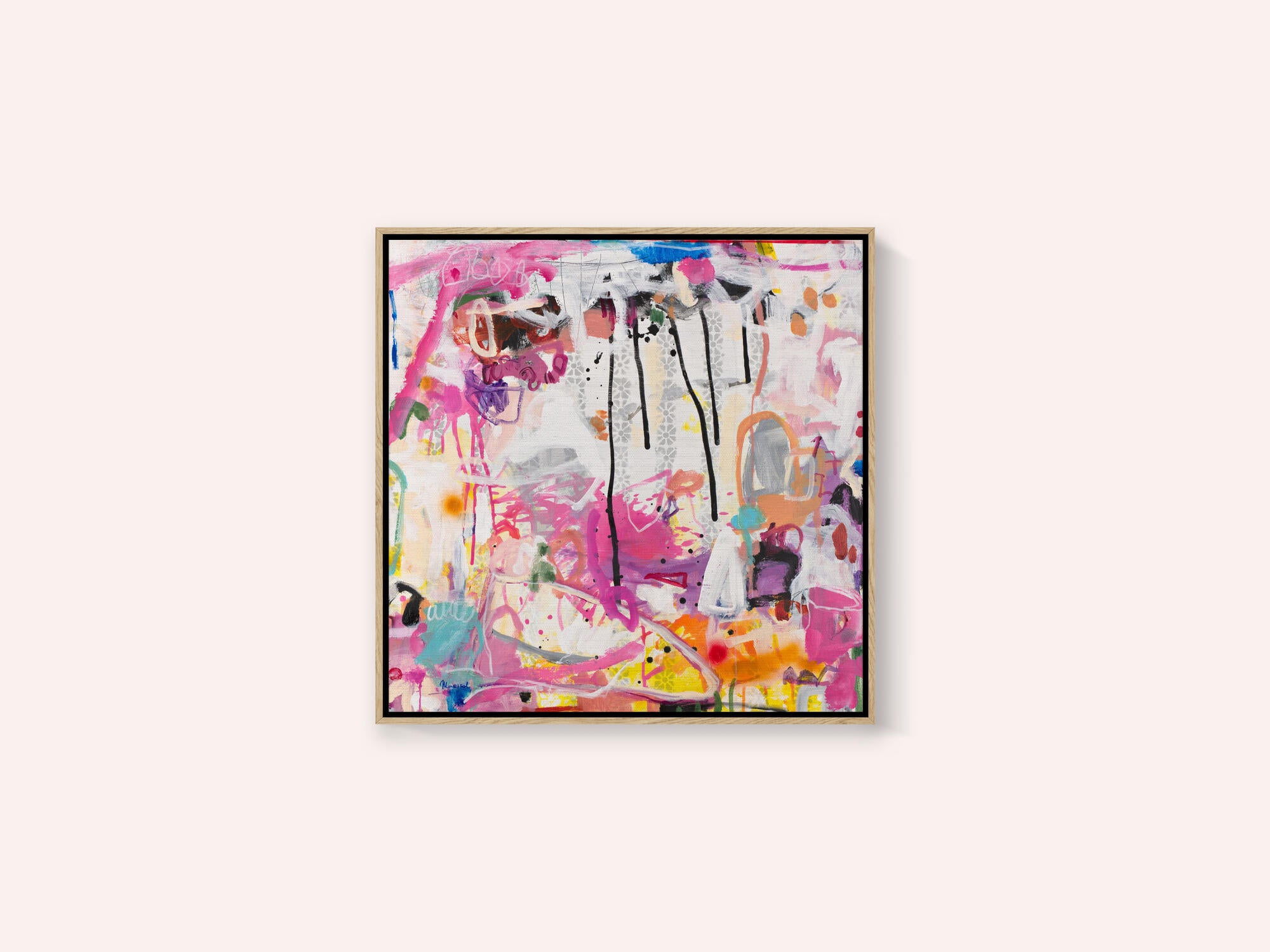 Vibrant Abstract Expression