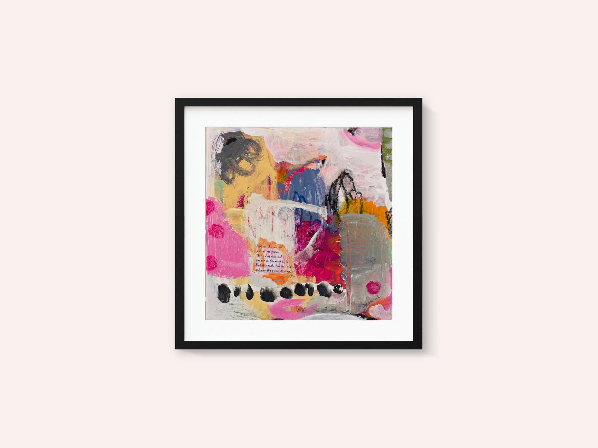 Inspirational Abstract Collage