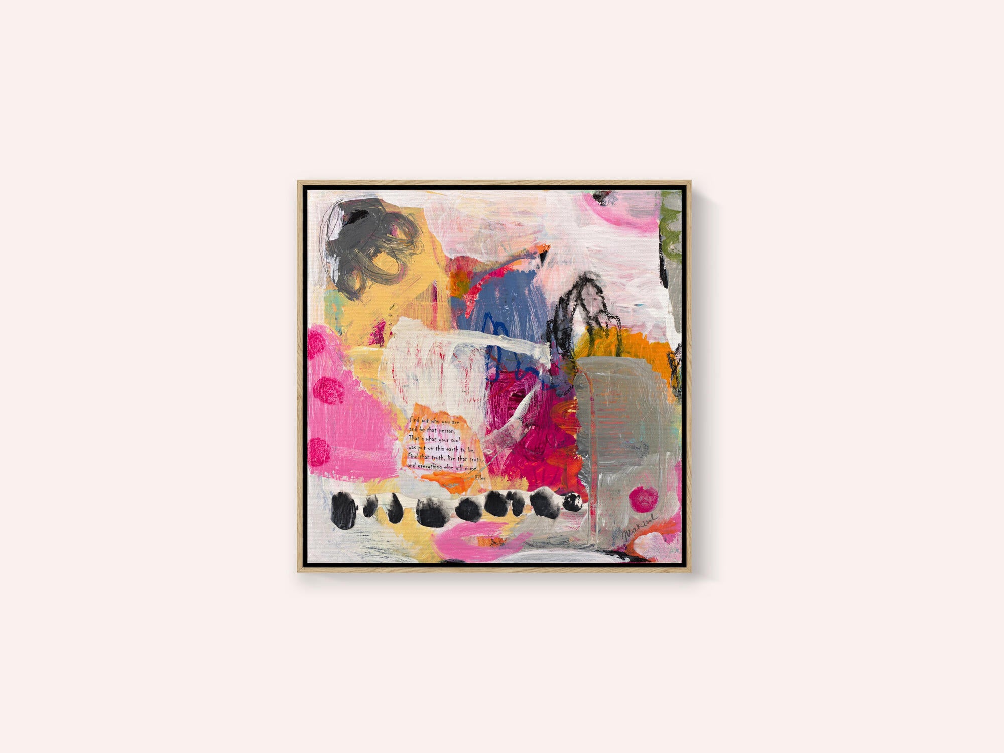 Inspirational Abstract Collage