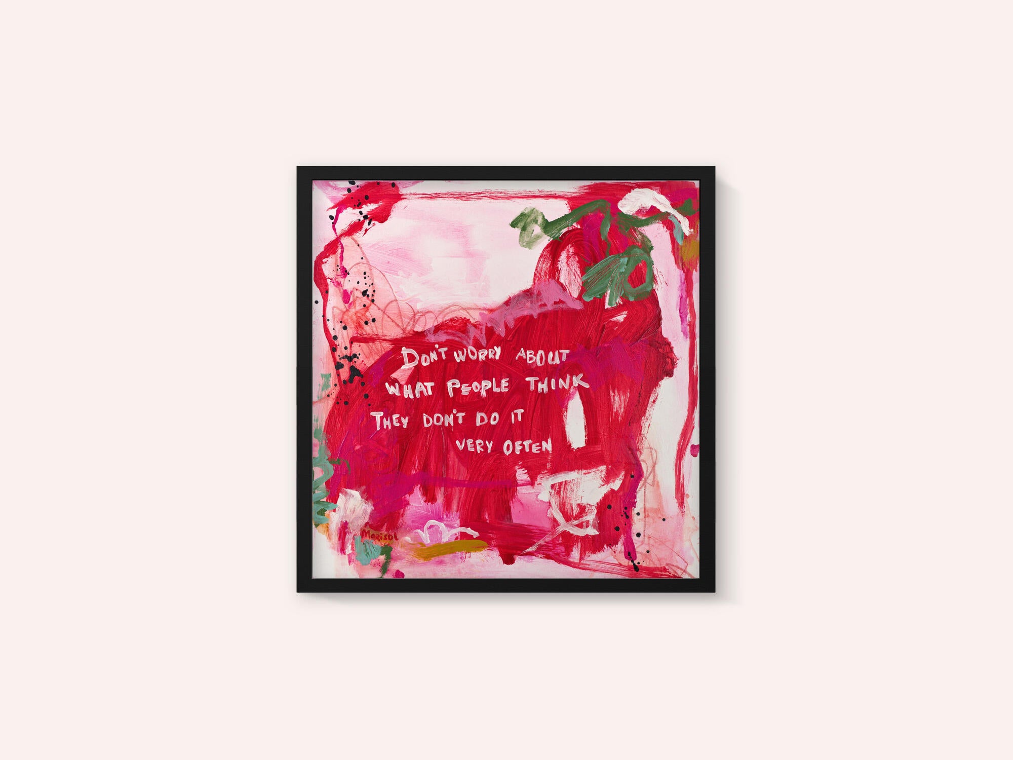 Sassy Abstract Quote