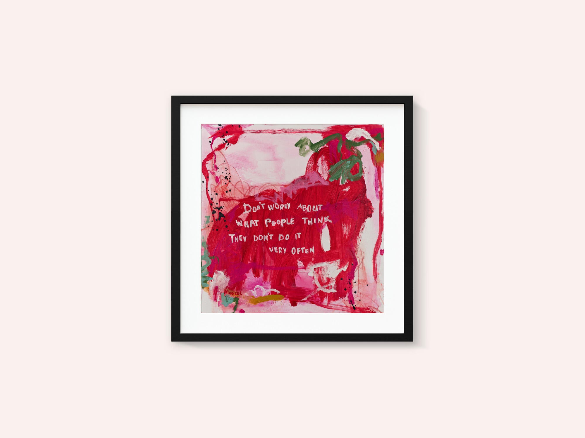 Sassy Abstract Quote