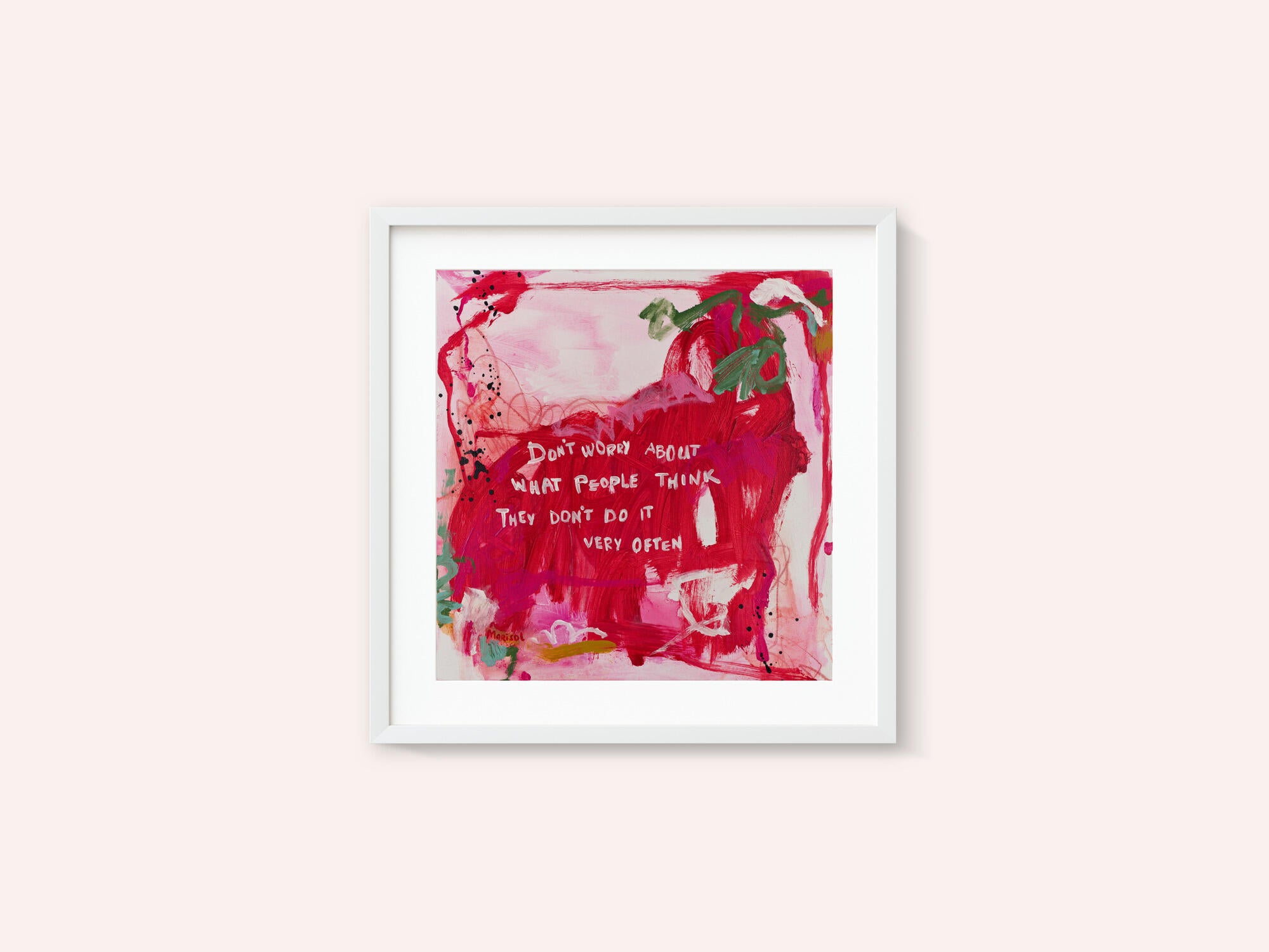 Sassy Abstract Quote