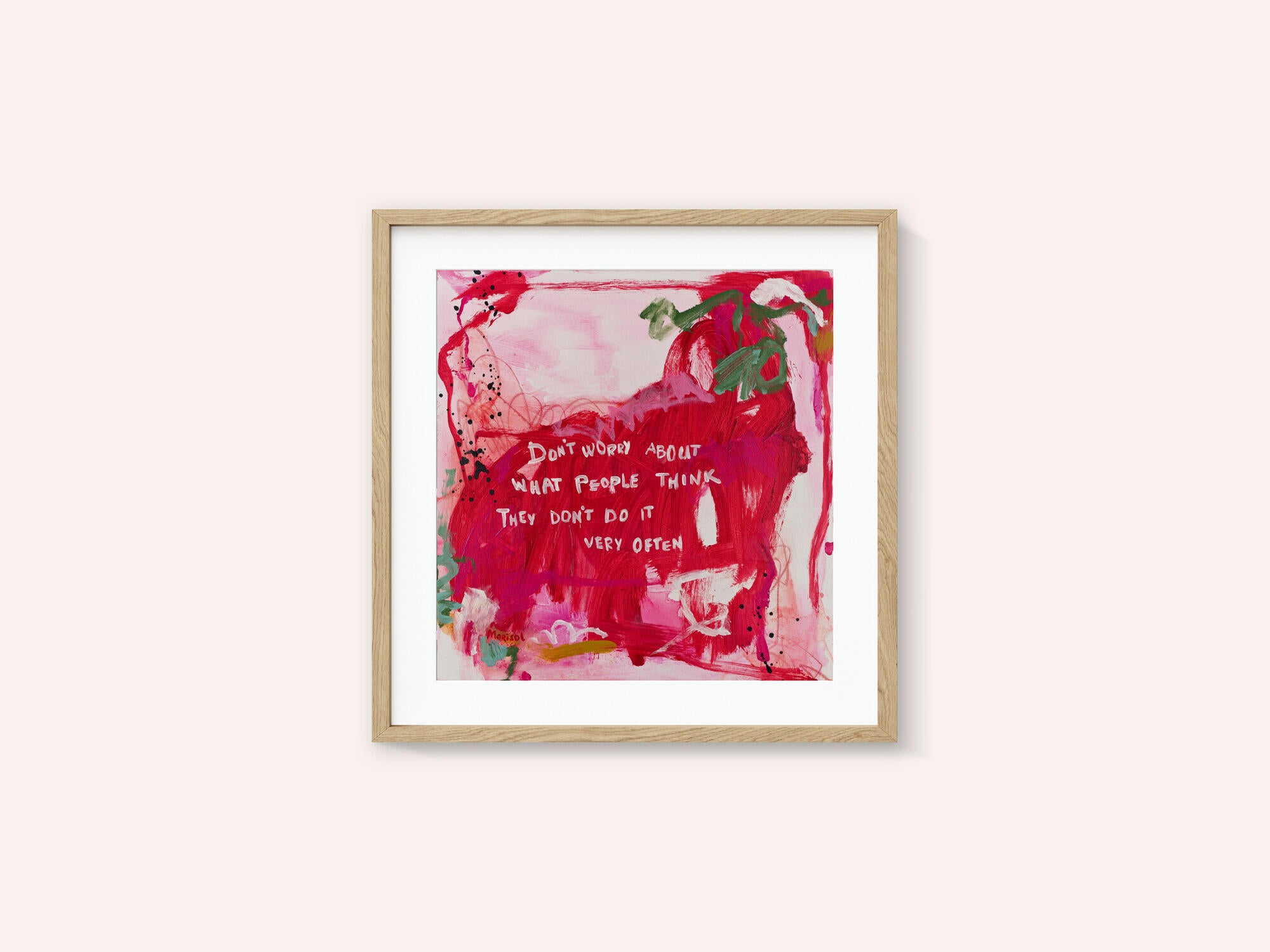 Sassy Abstract Quote