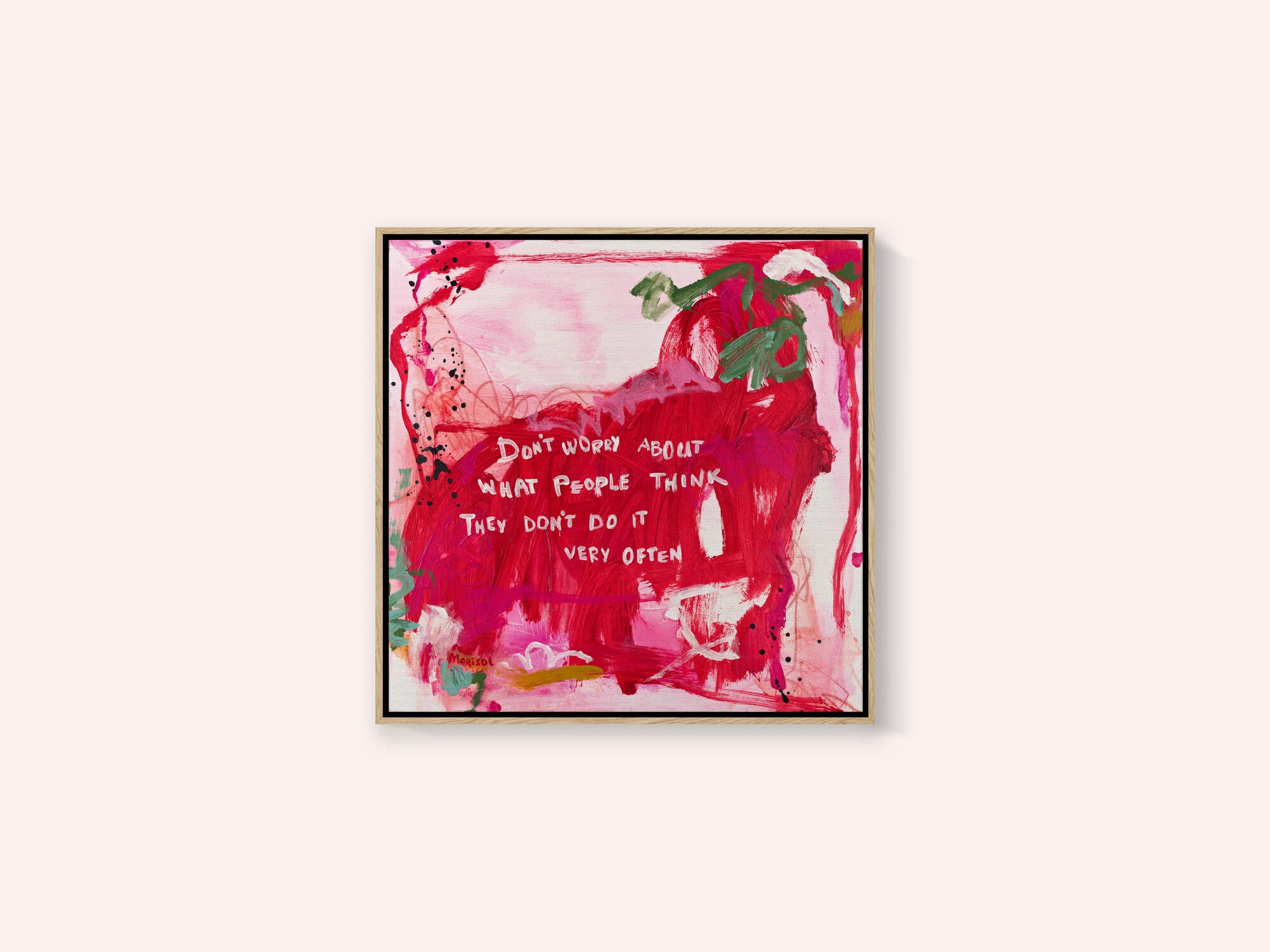 Sassy Abstract Quote