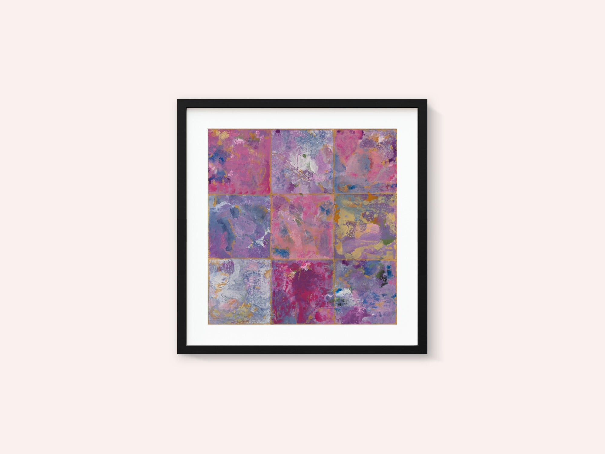 Abstract Color Grid