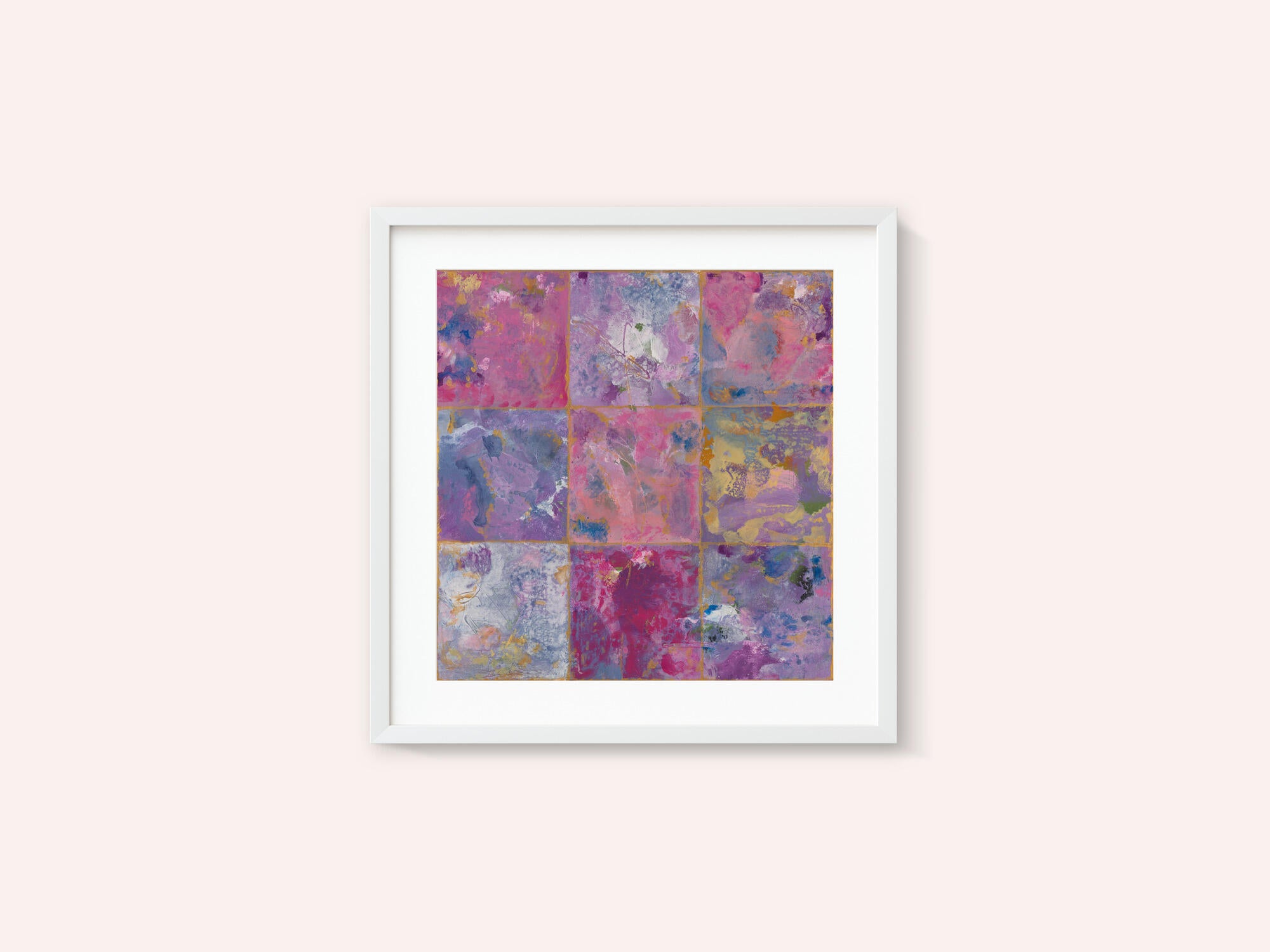Abstract Color Grid
