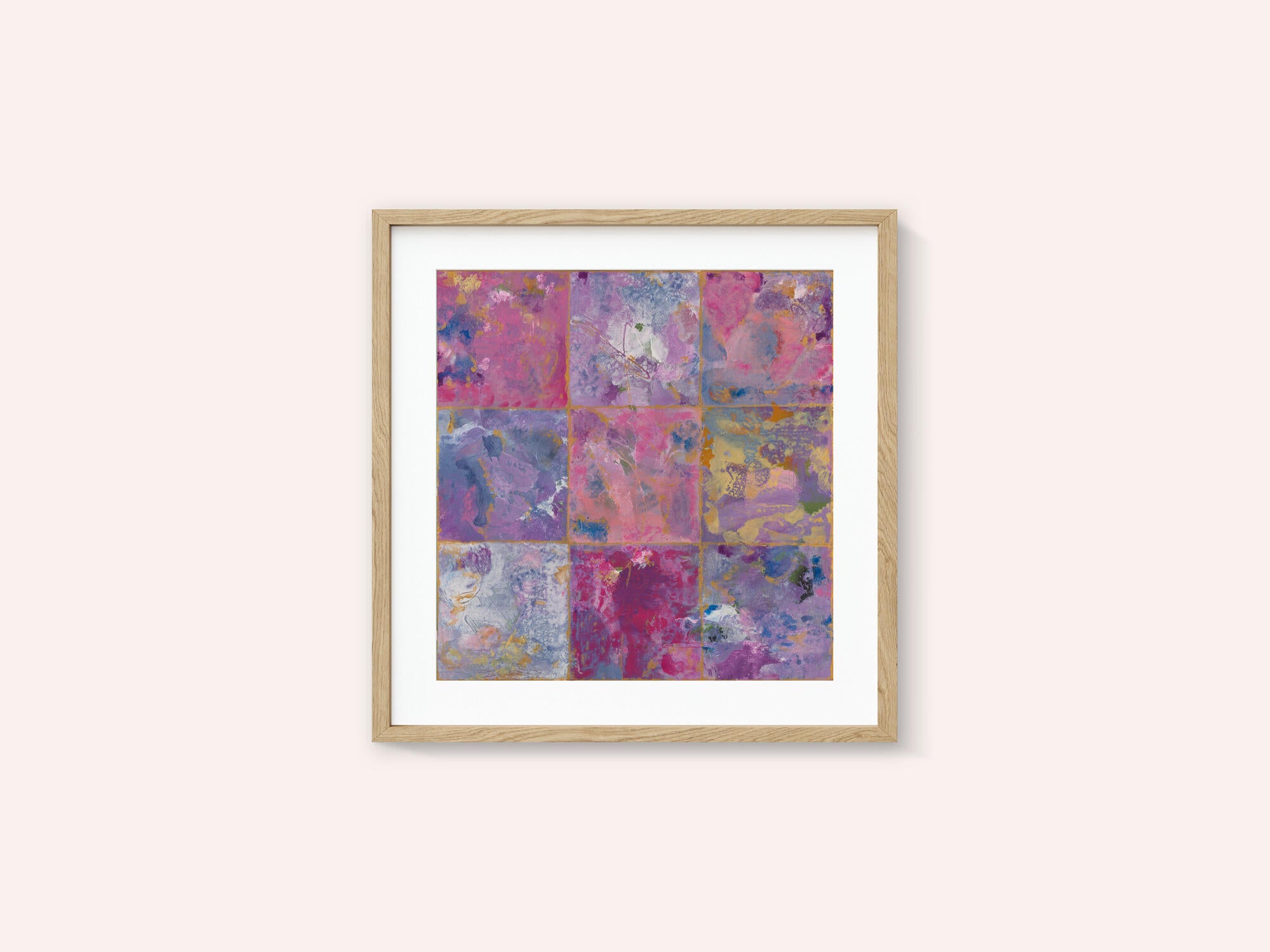 Abstract Color Grid