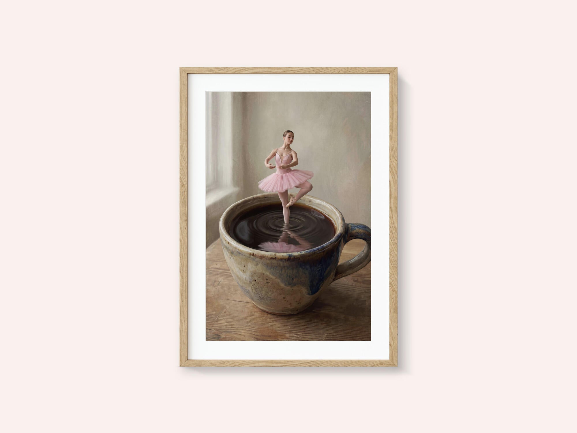 Ballerina In Coffee Cup