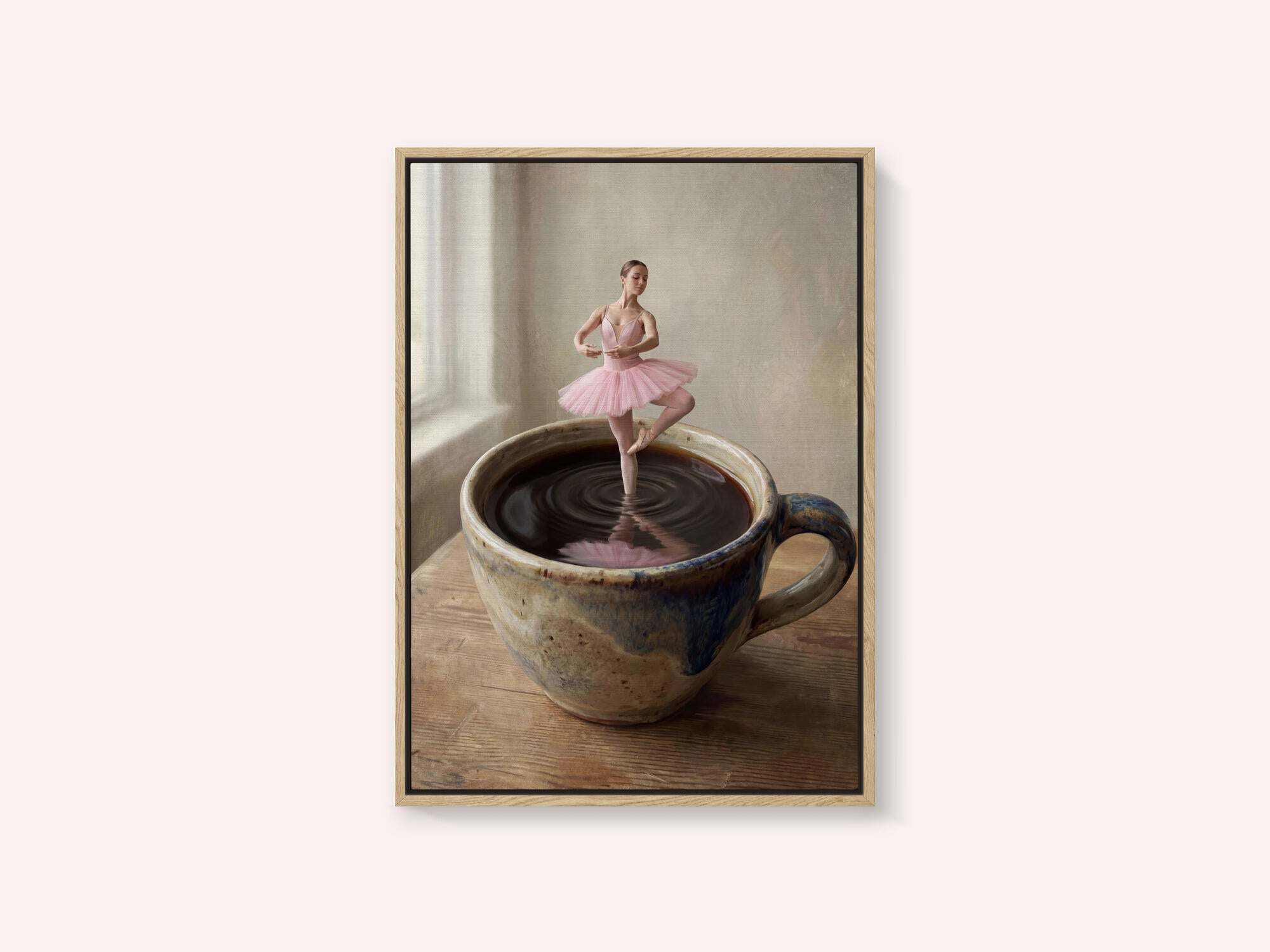 Ballerina In Coffee Cup