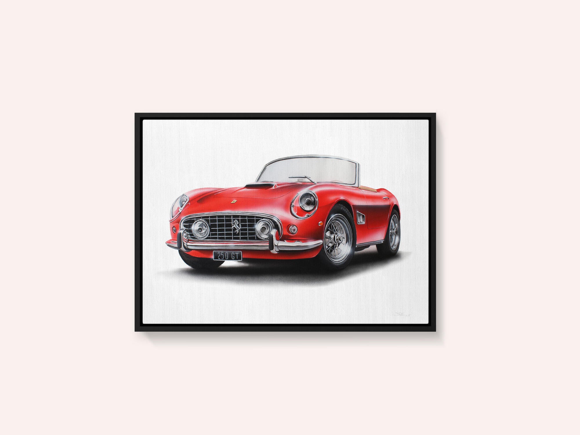 Classic Red Sports Car