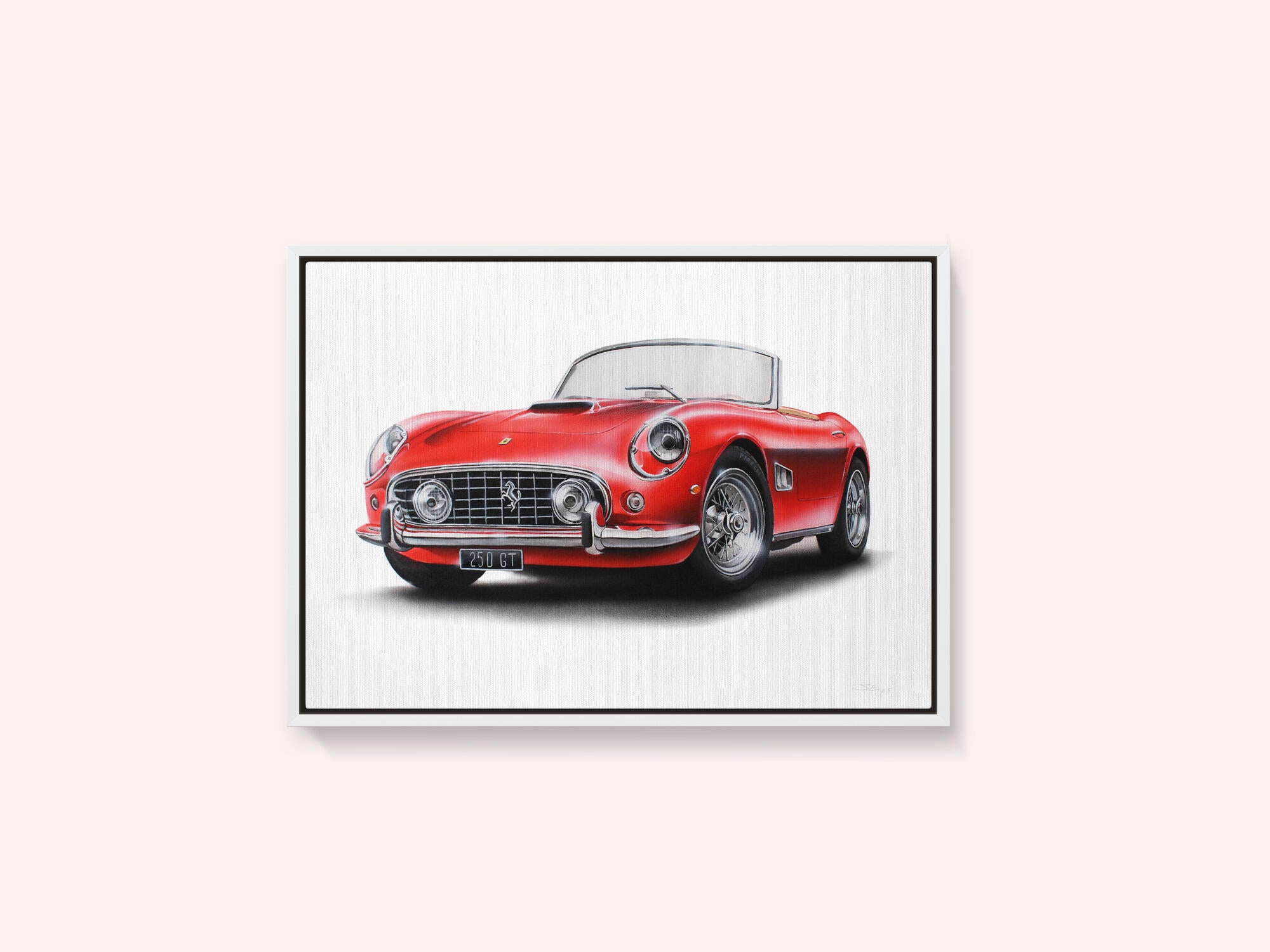 Classic Red Sports Car