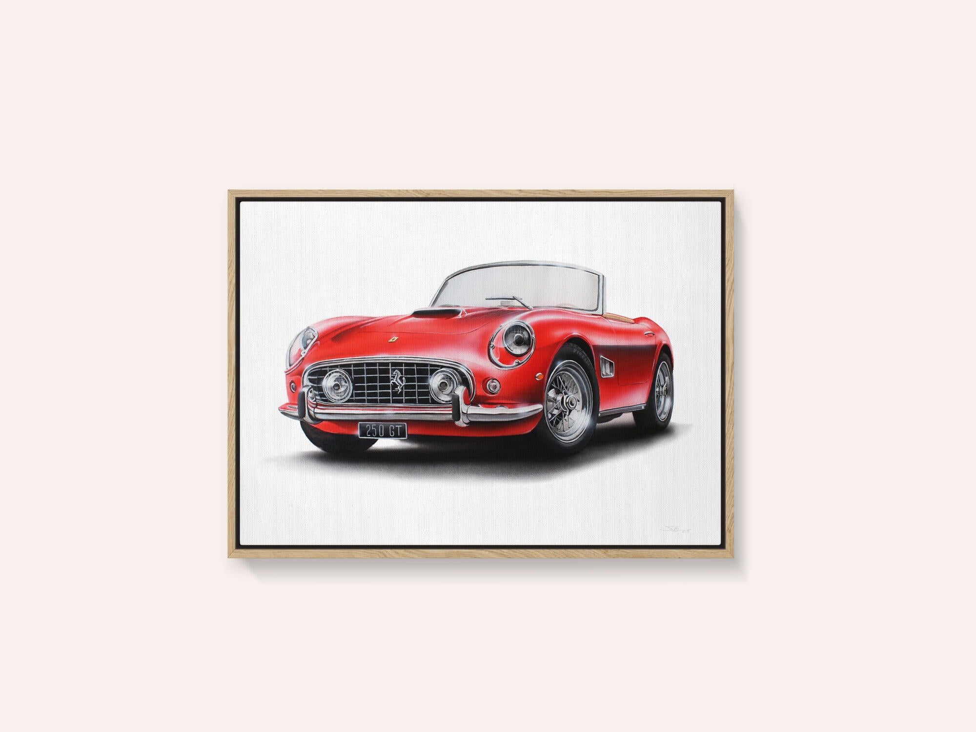 Classic Red Sports Car