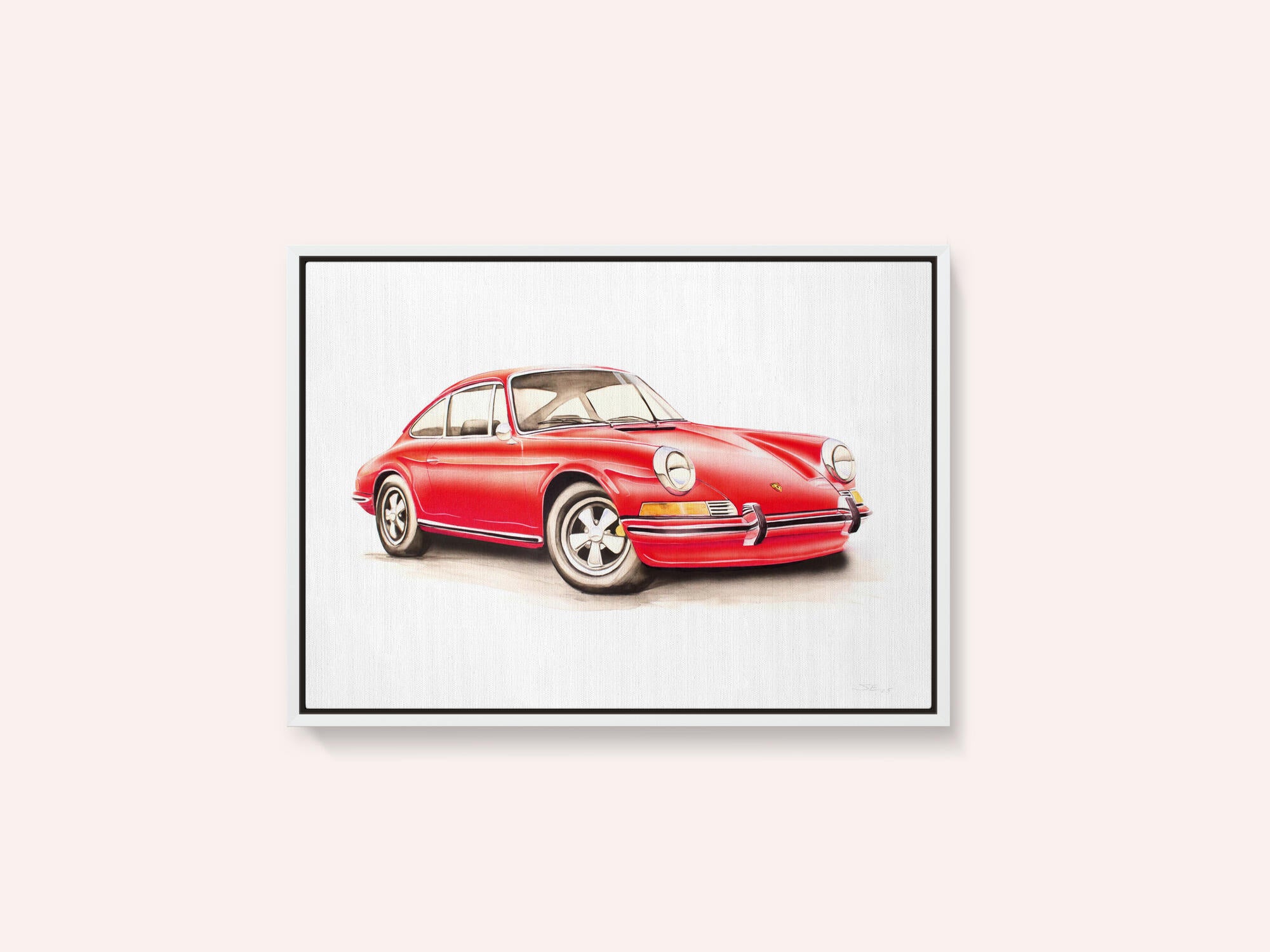 Red Classic Sports Car