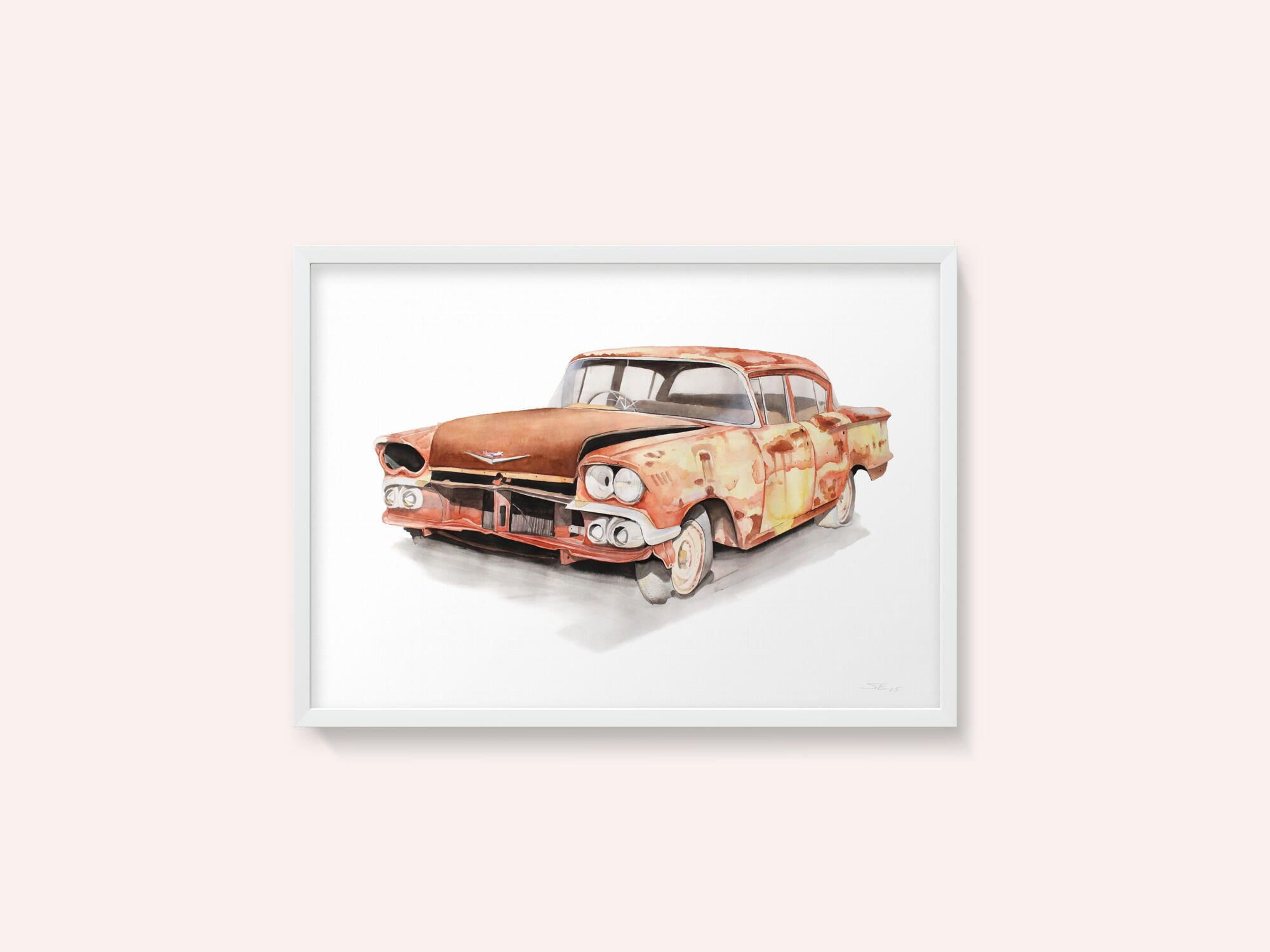 Rusty Old Car