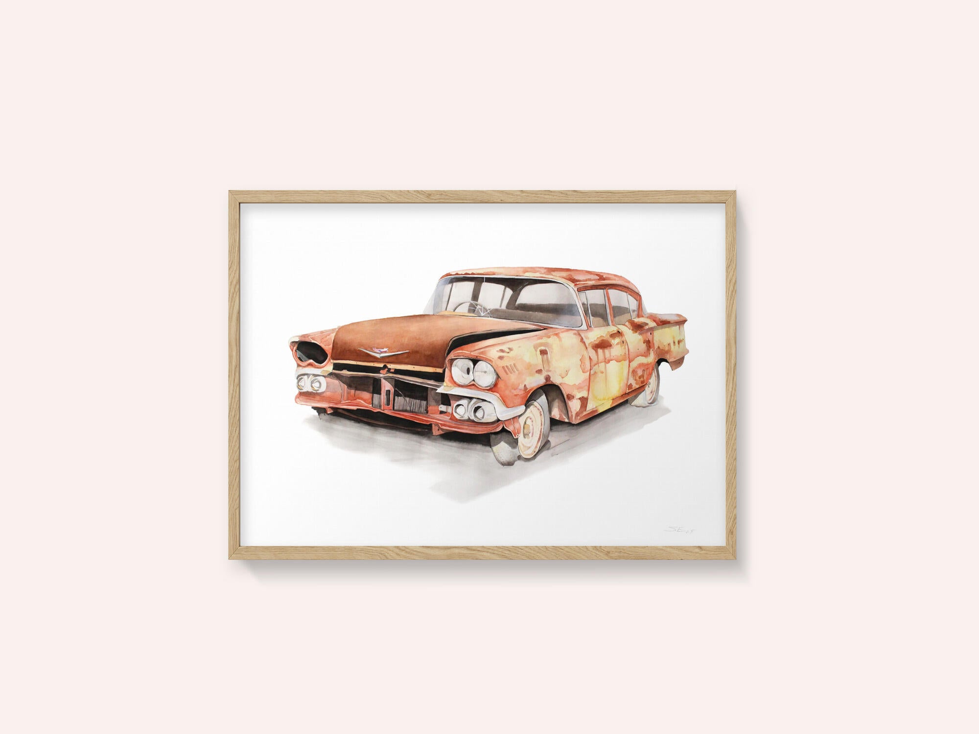 Rusty Old Car