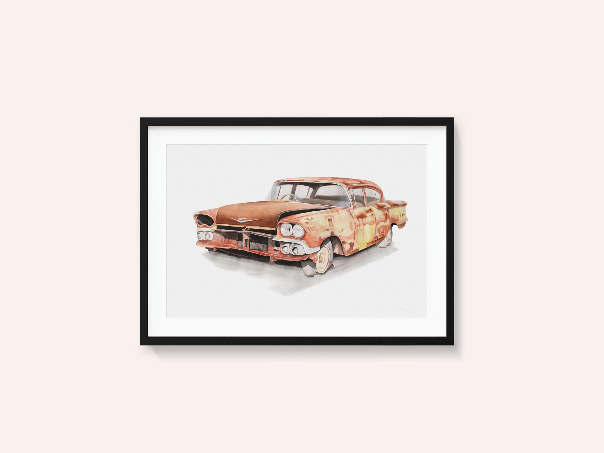 Rusty Old Car