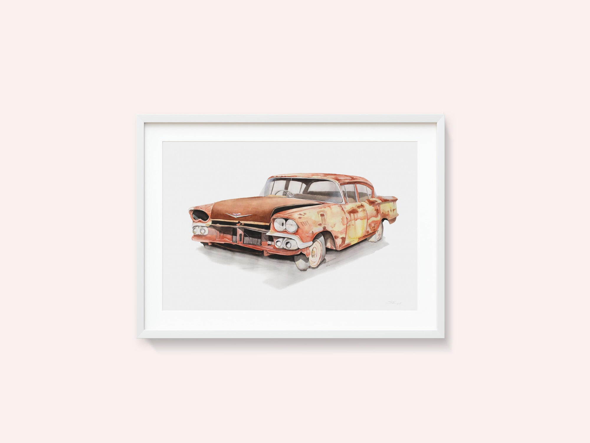 Rusty Old Car