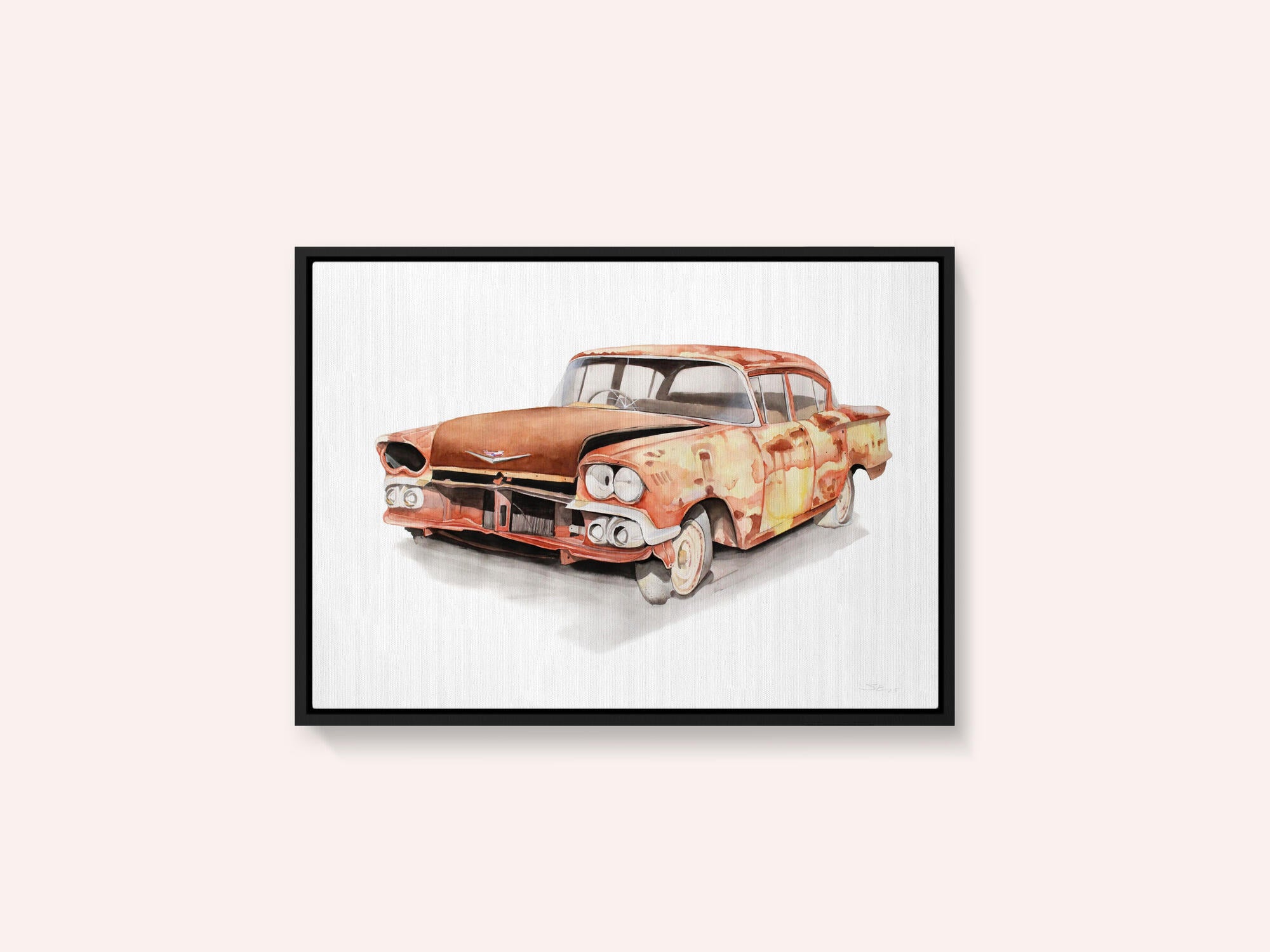 Rusty Old Car