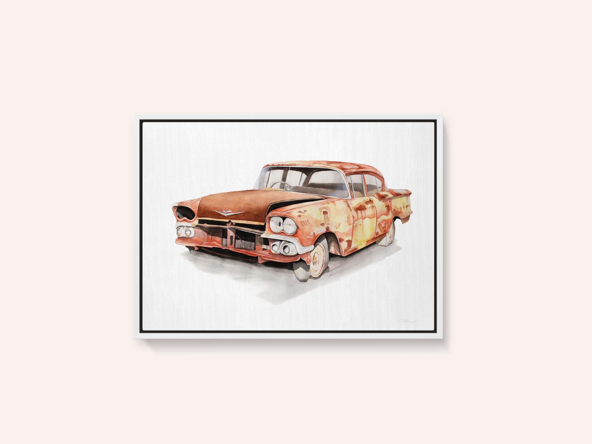Rusty Old Car