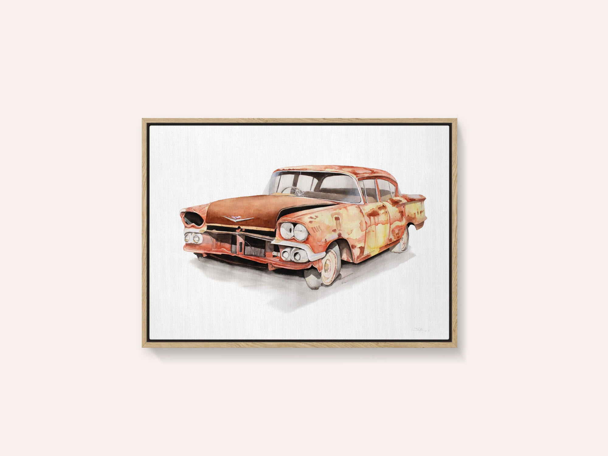 Rusty Old Car