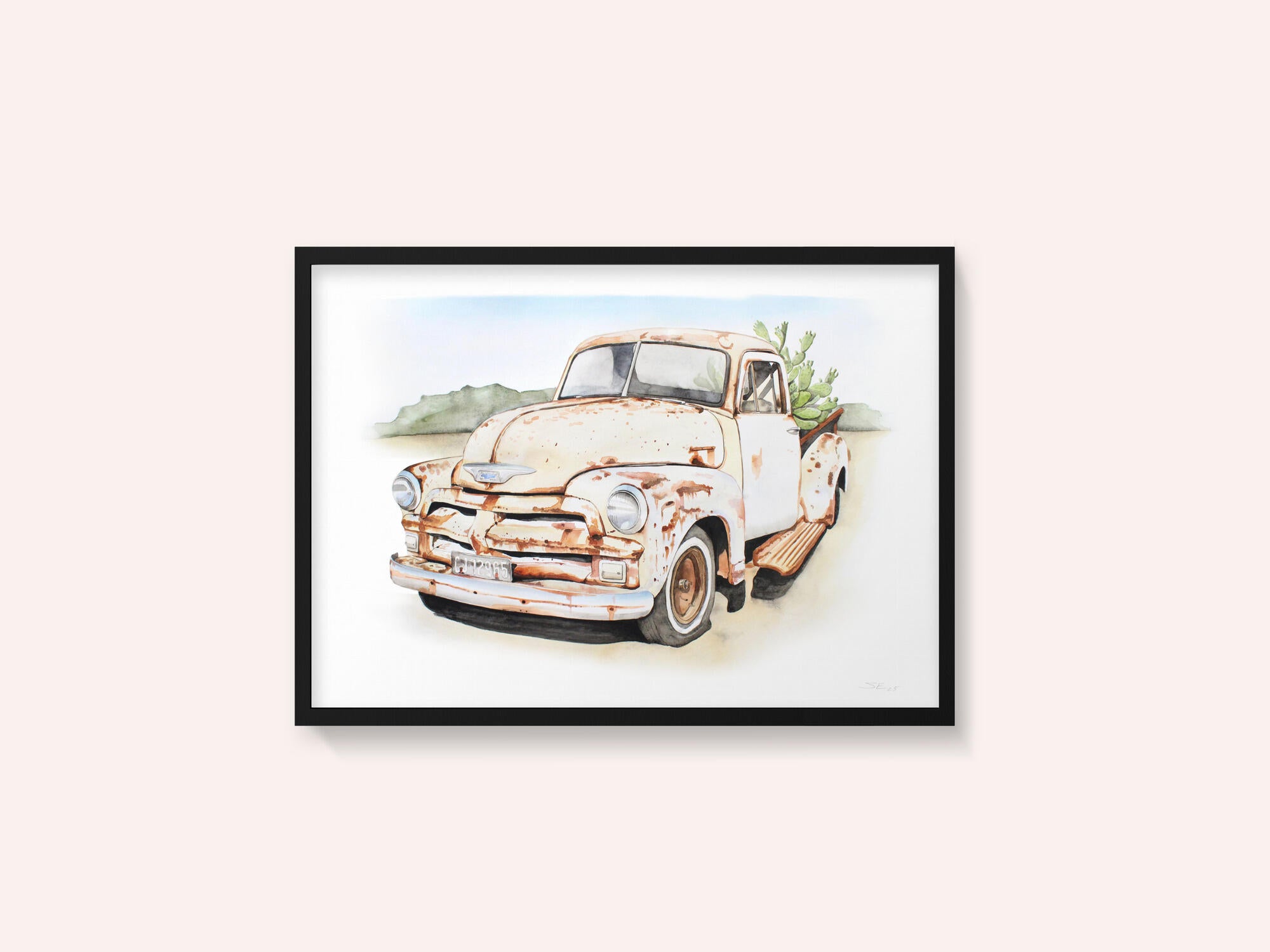 Rusty Desert Pickup