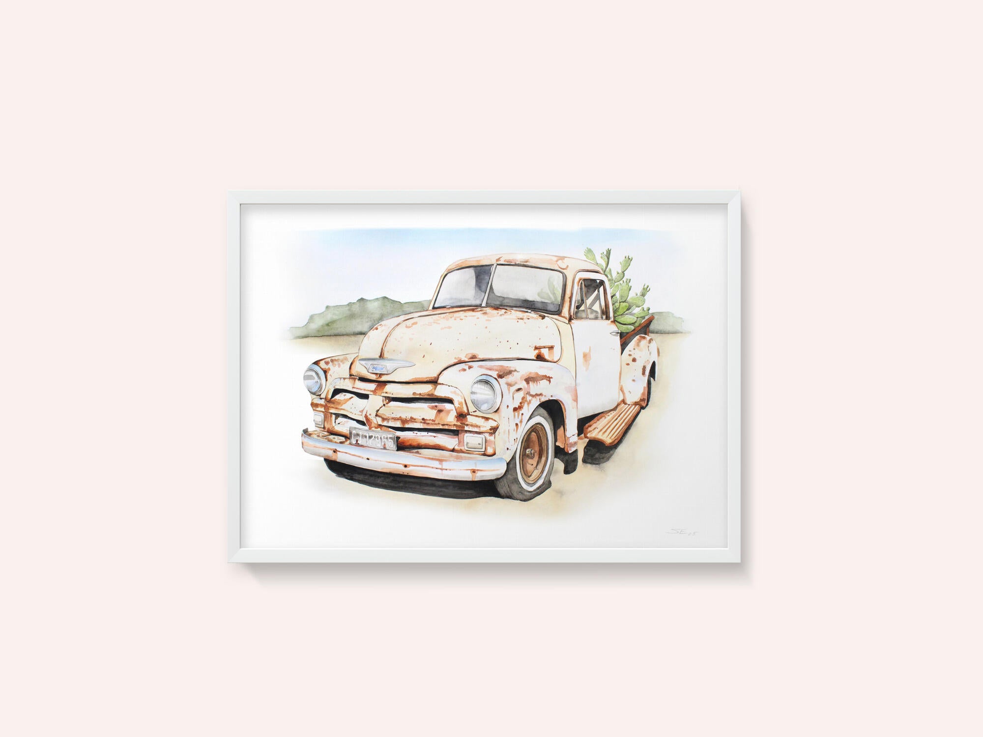 Rusty Desert Pickup