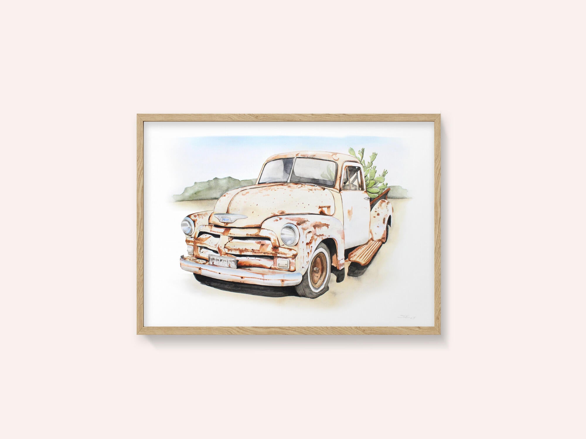 Rusty Desert Pickup