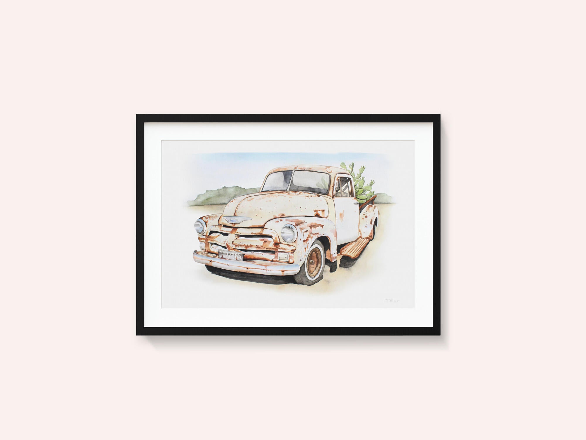 Rusty Desert Pickup