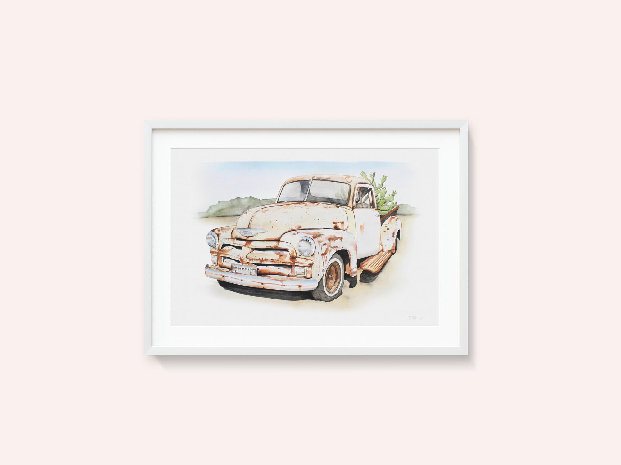 Rusty Desert Pickup