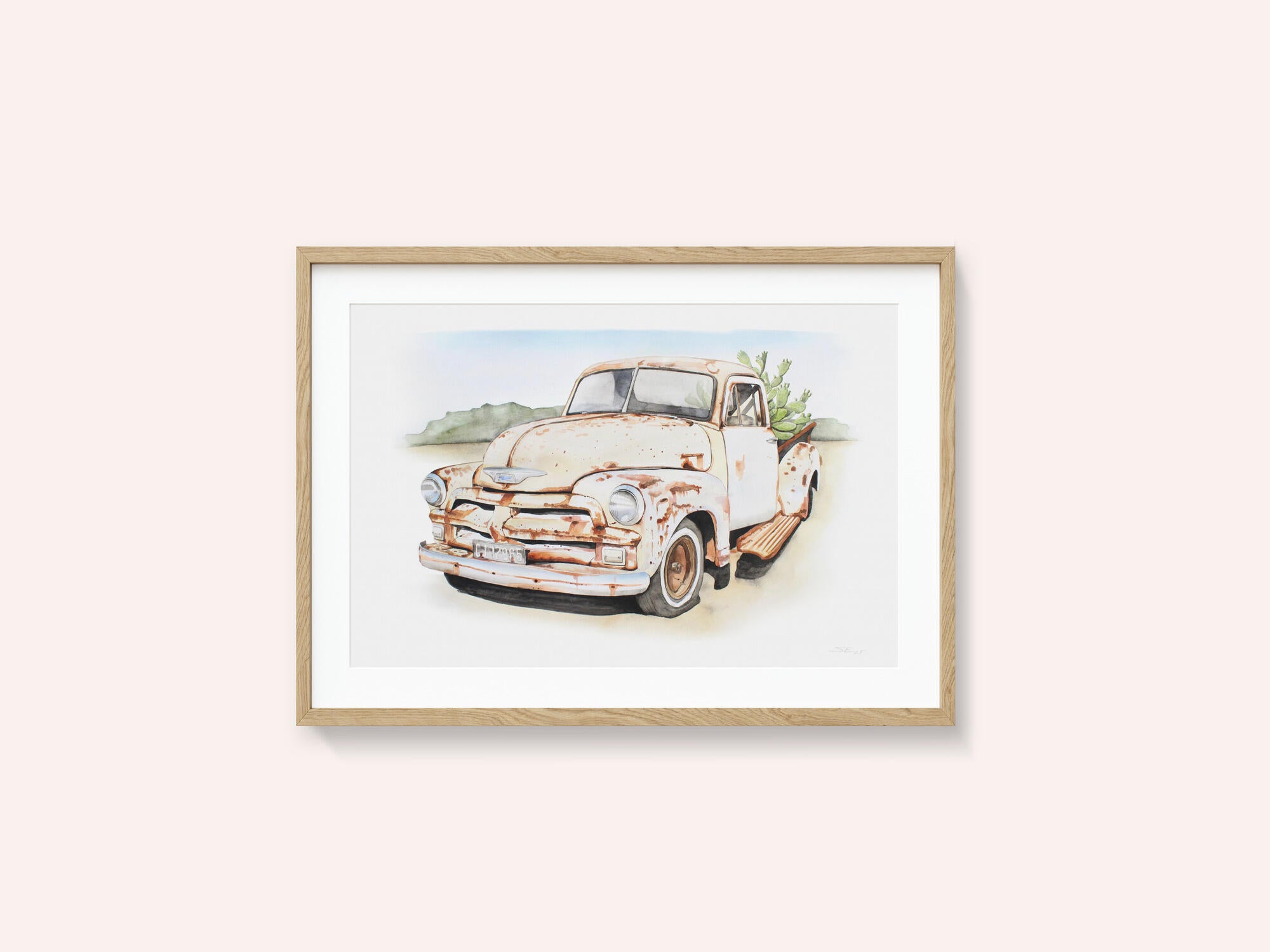 Rusty Desert Pickup