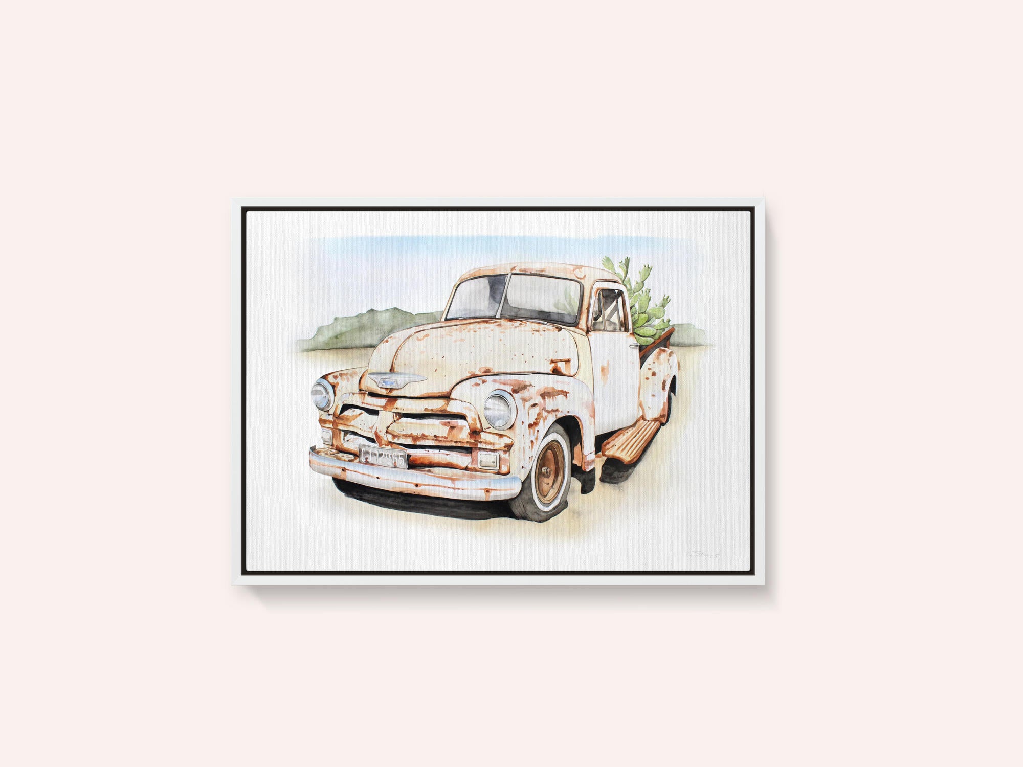 Rusty Desert Pickup